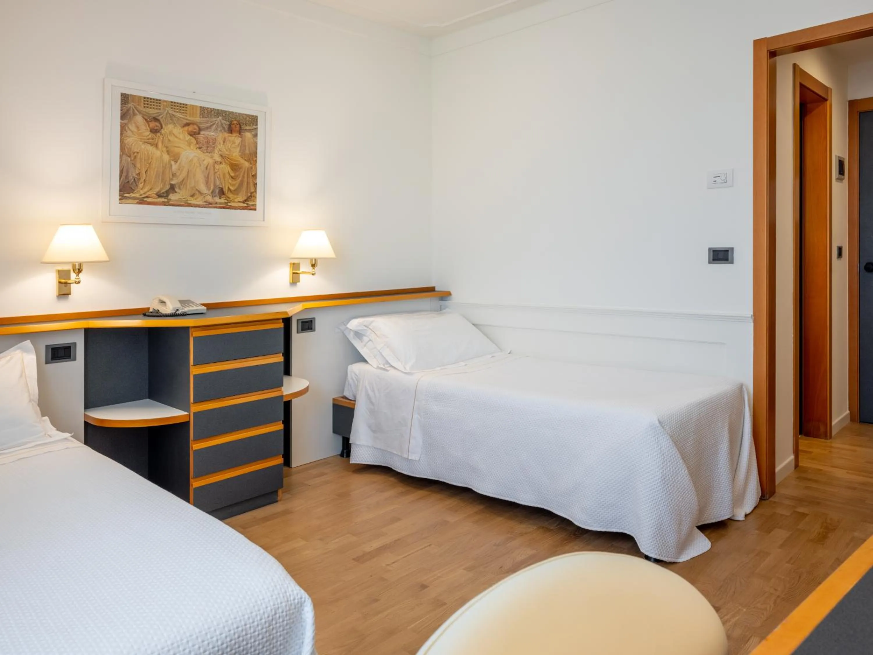 Bedroom, Bed in Mirabella Hotel