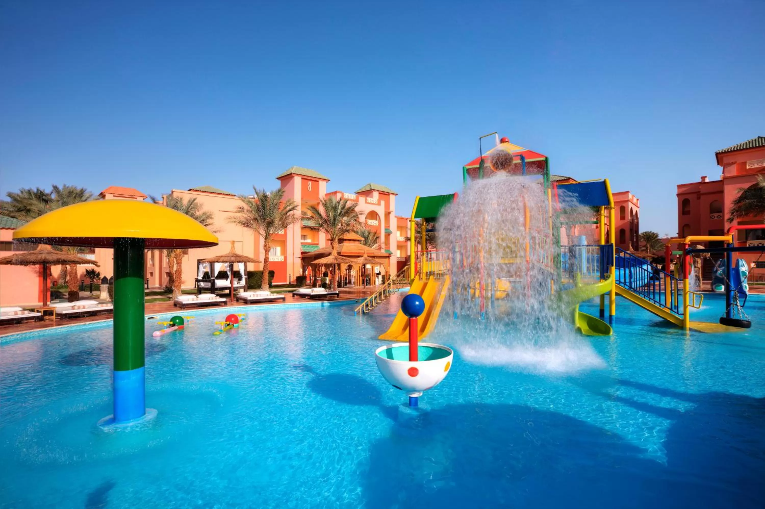 Aqua park in Pickalbatros Aqua Park Resort - Hurghada