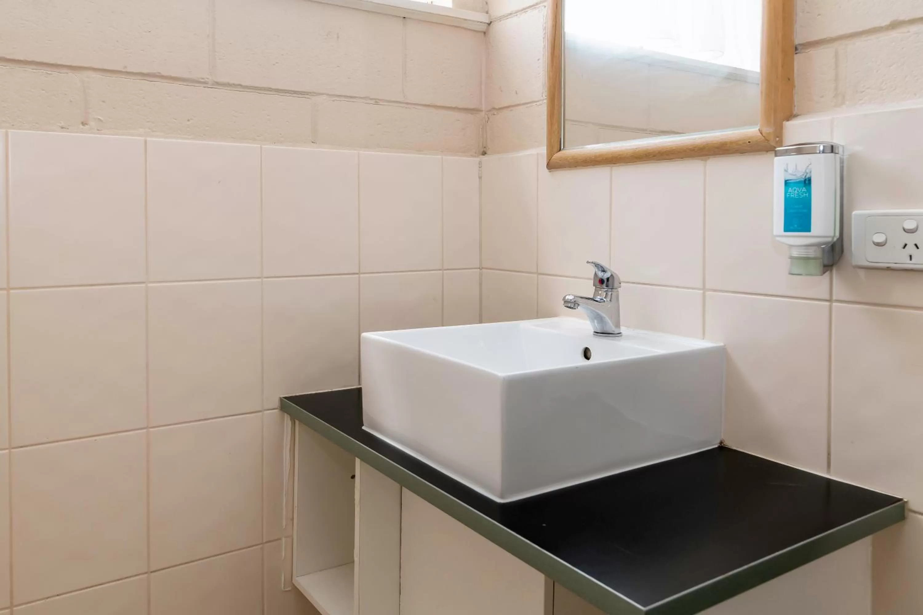 Bathroom in The Prince Mark Motel