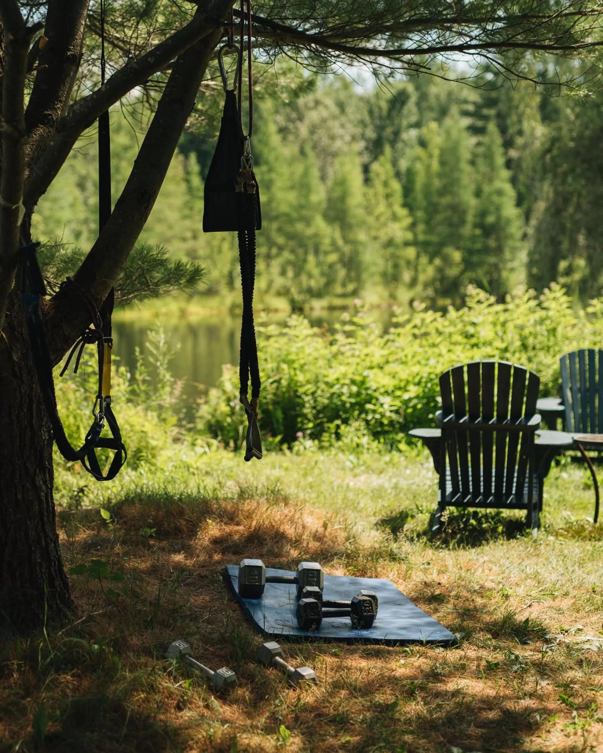 Fitness centre/facilities in Domaine Jolivent