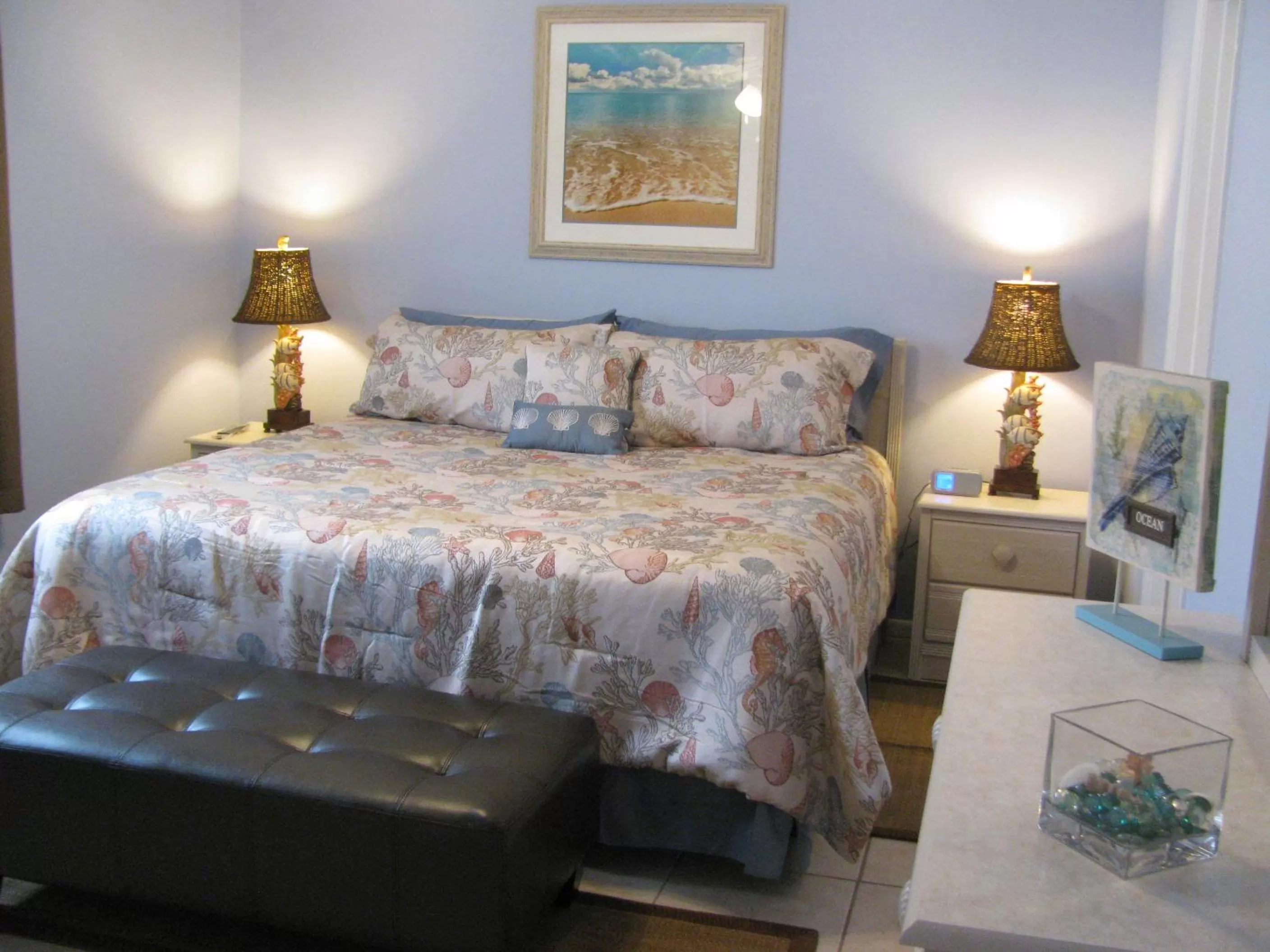 Bed in Queens Gate Resort