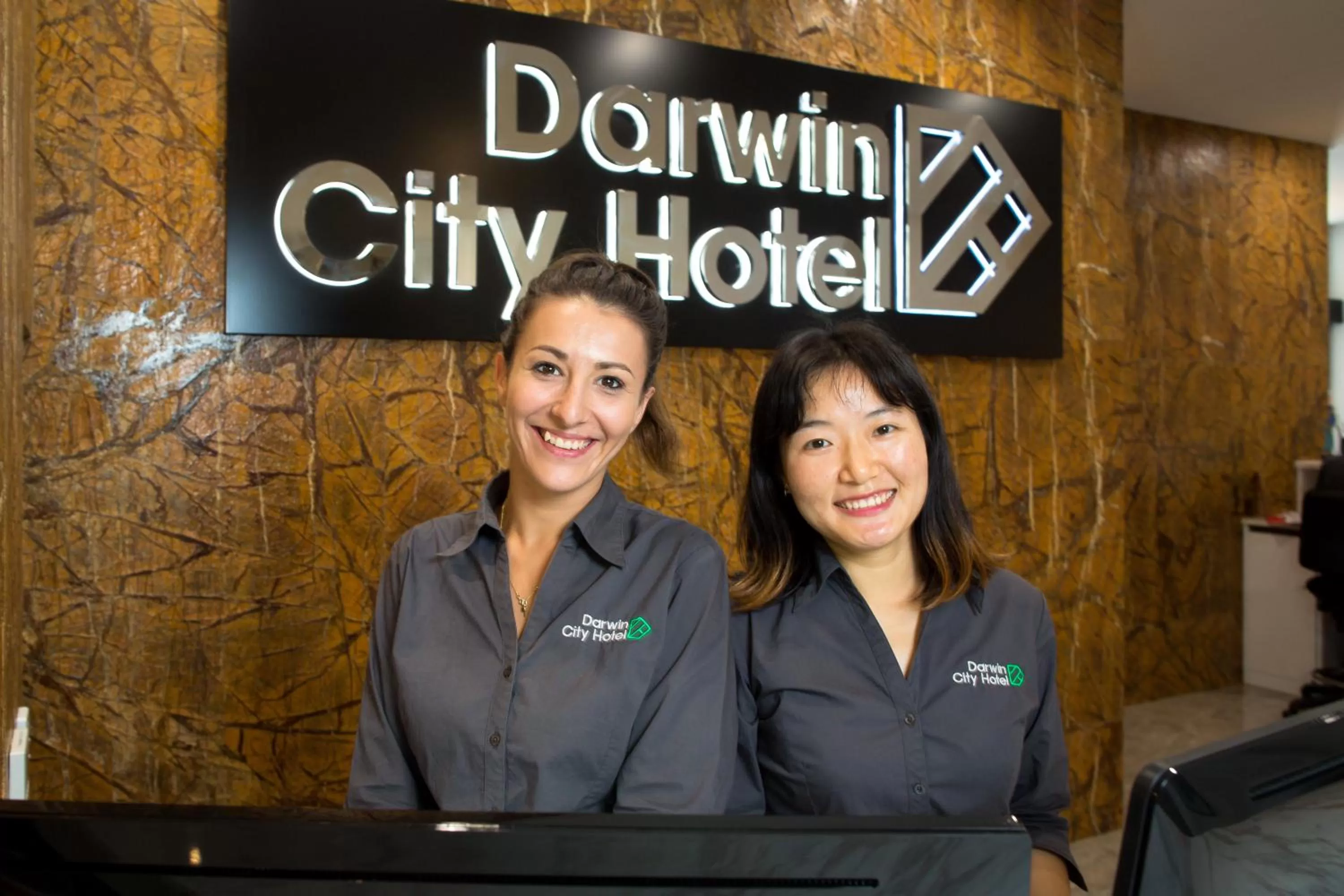 Staff in Darwin City Hotel