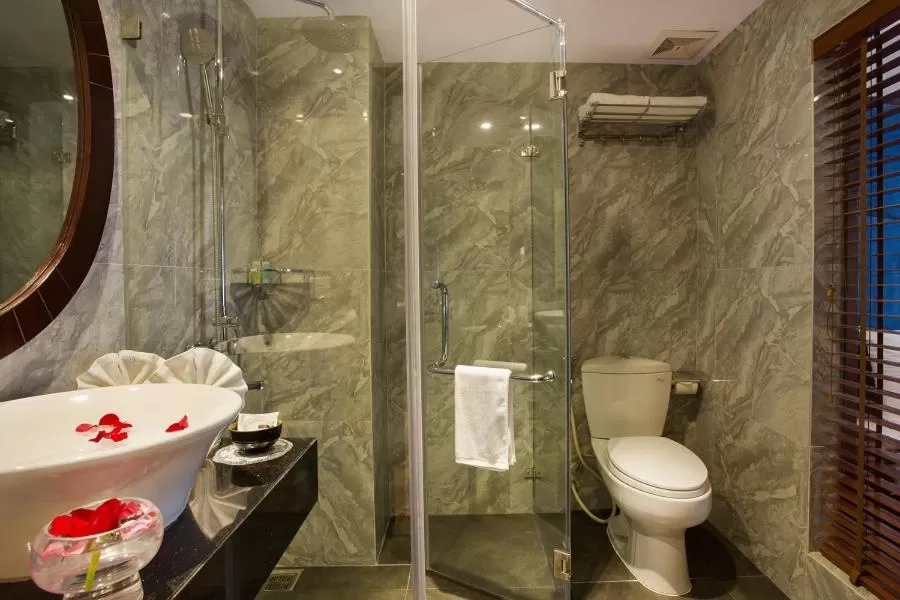 Bathroom in Aviary Hanoi Hotel & Travel