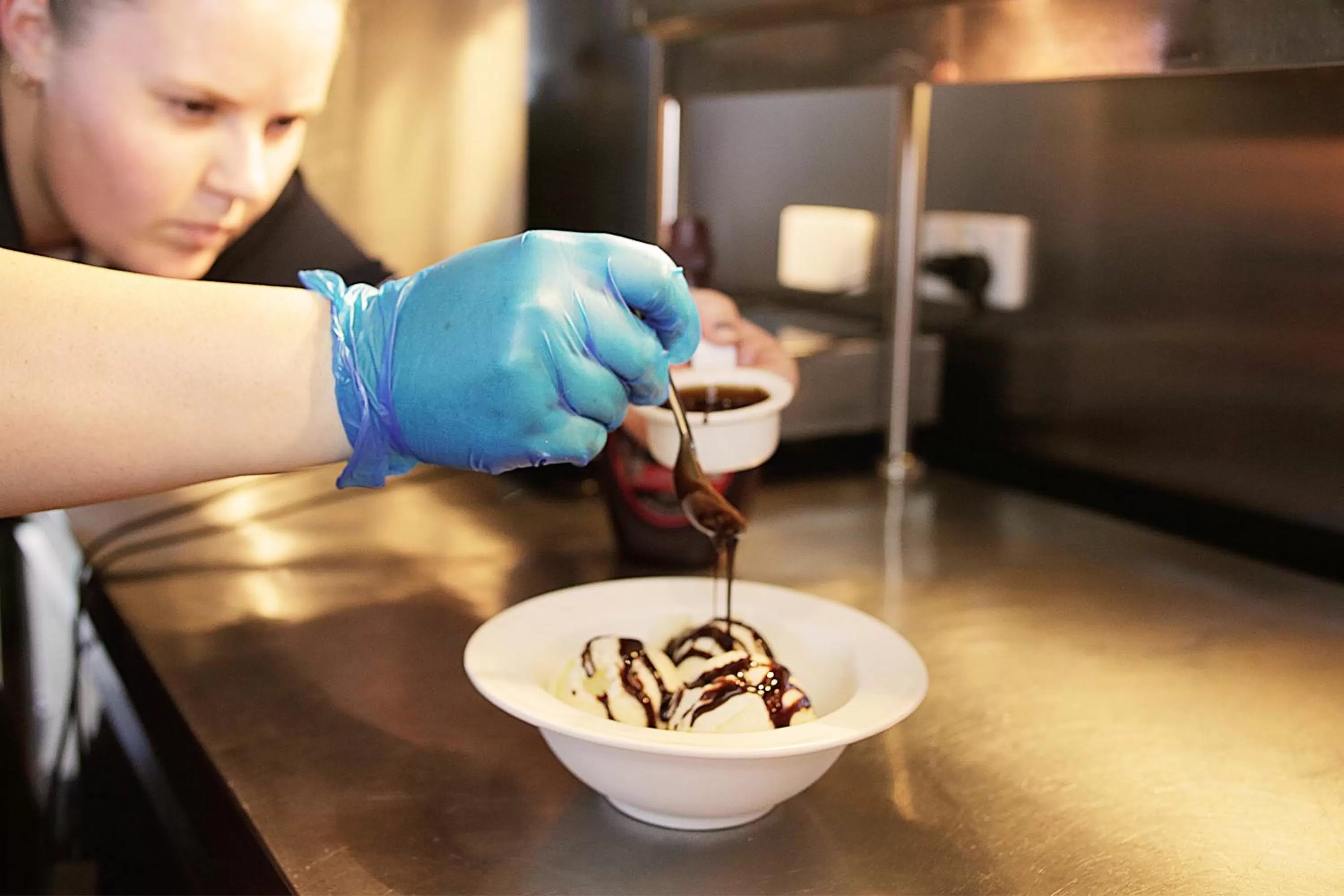 Food close-up in Trip Motel Gatton