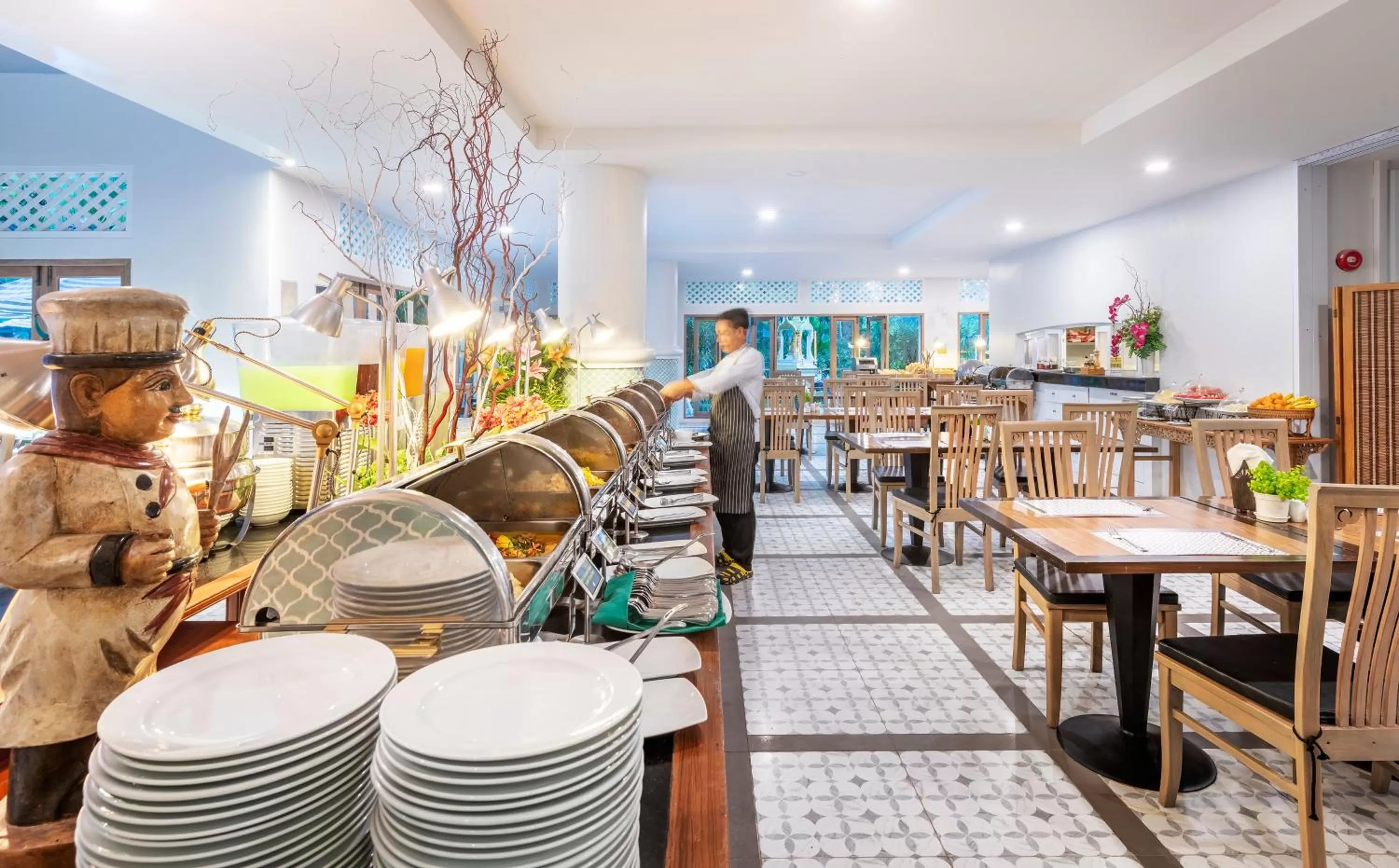 Breakfast in Chada Thai Village