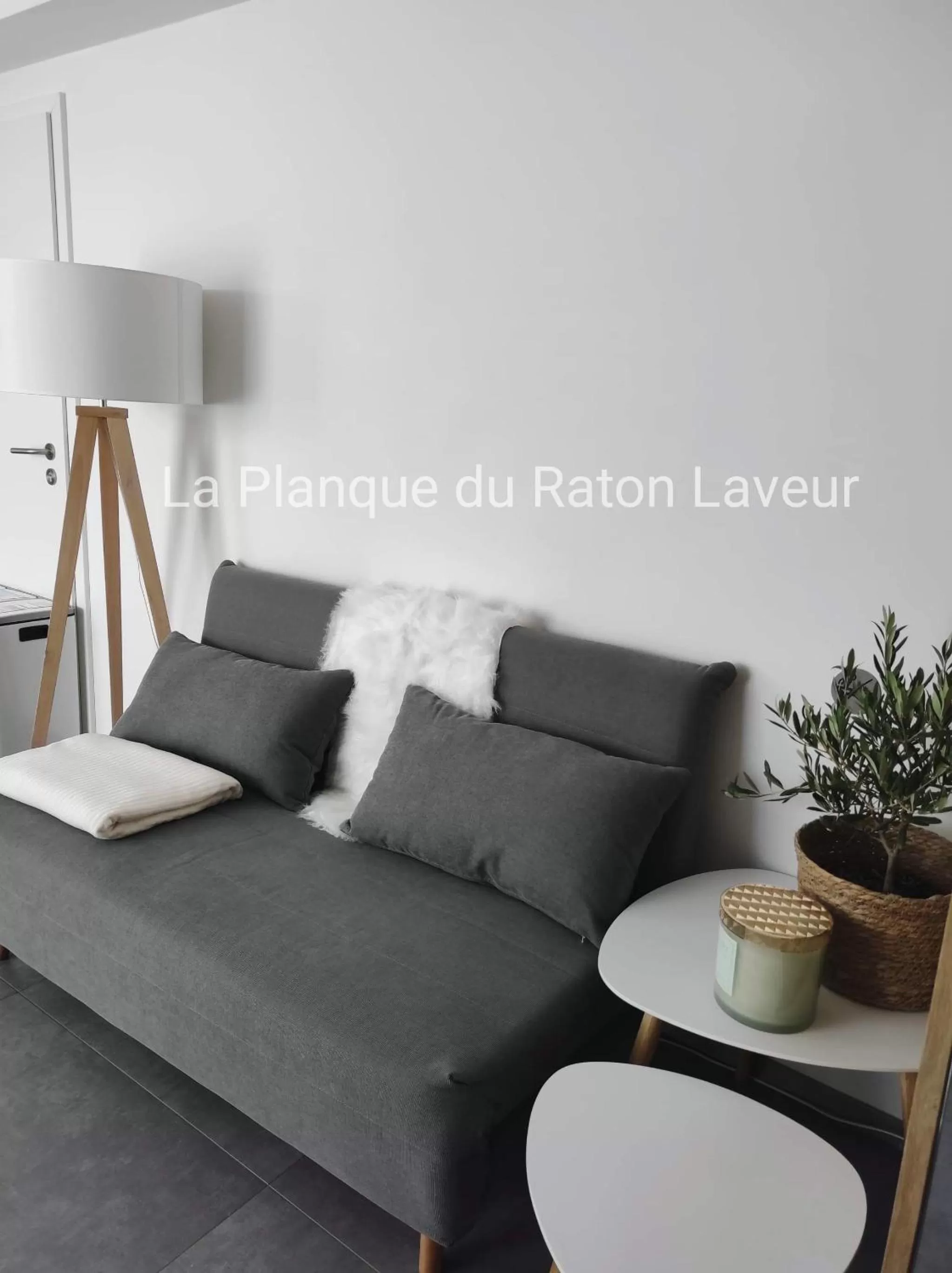 Living room in La planque du raton laveur