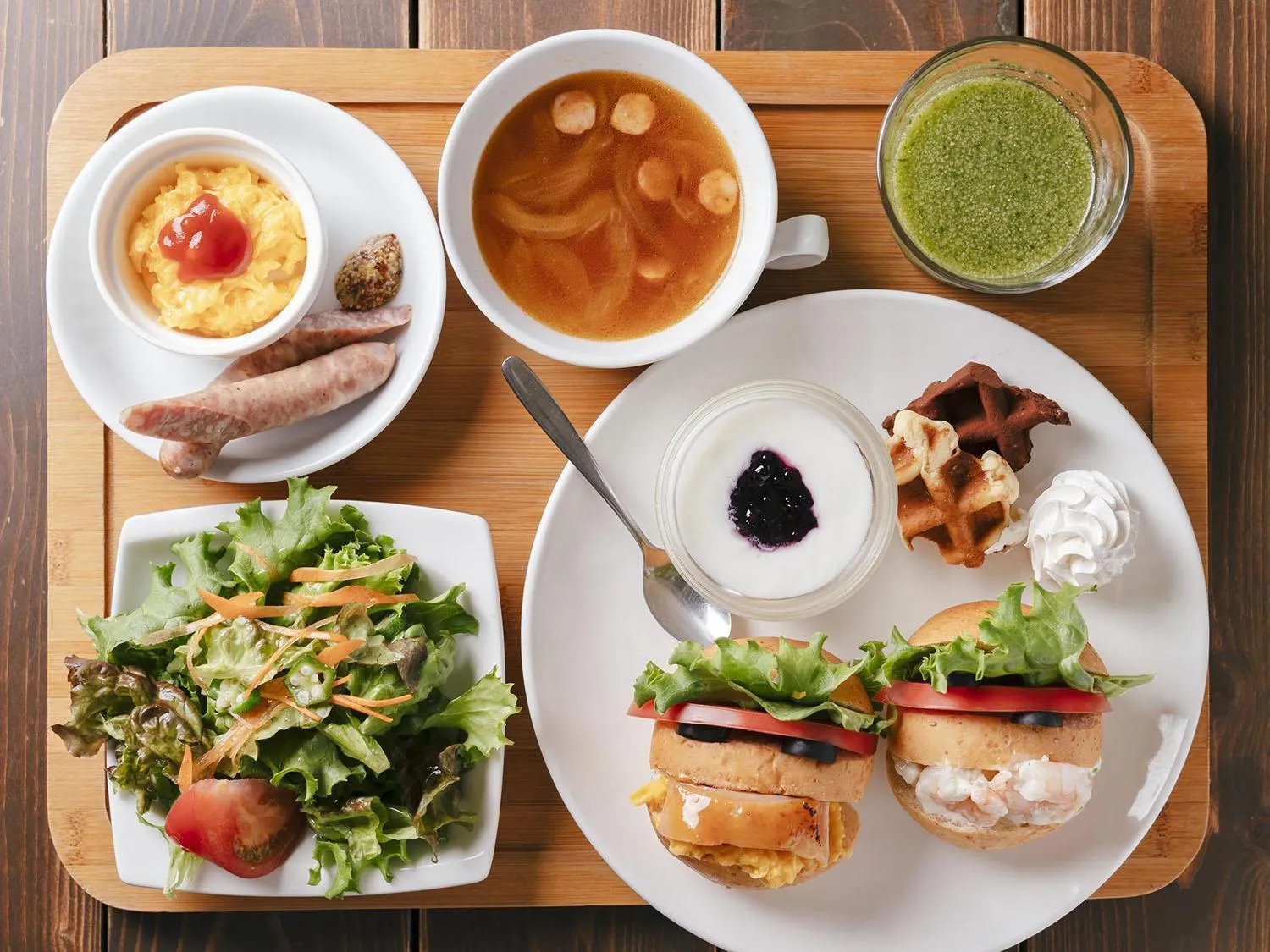 Breakfast in Hotel Areaone Kochi