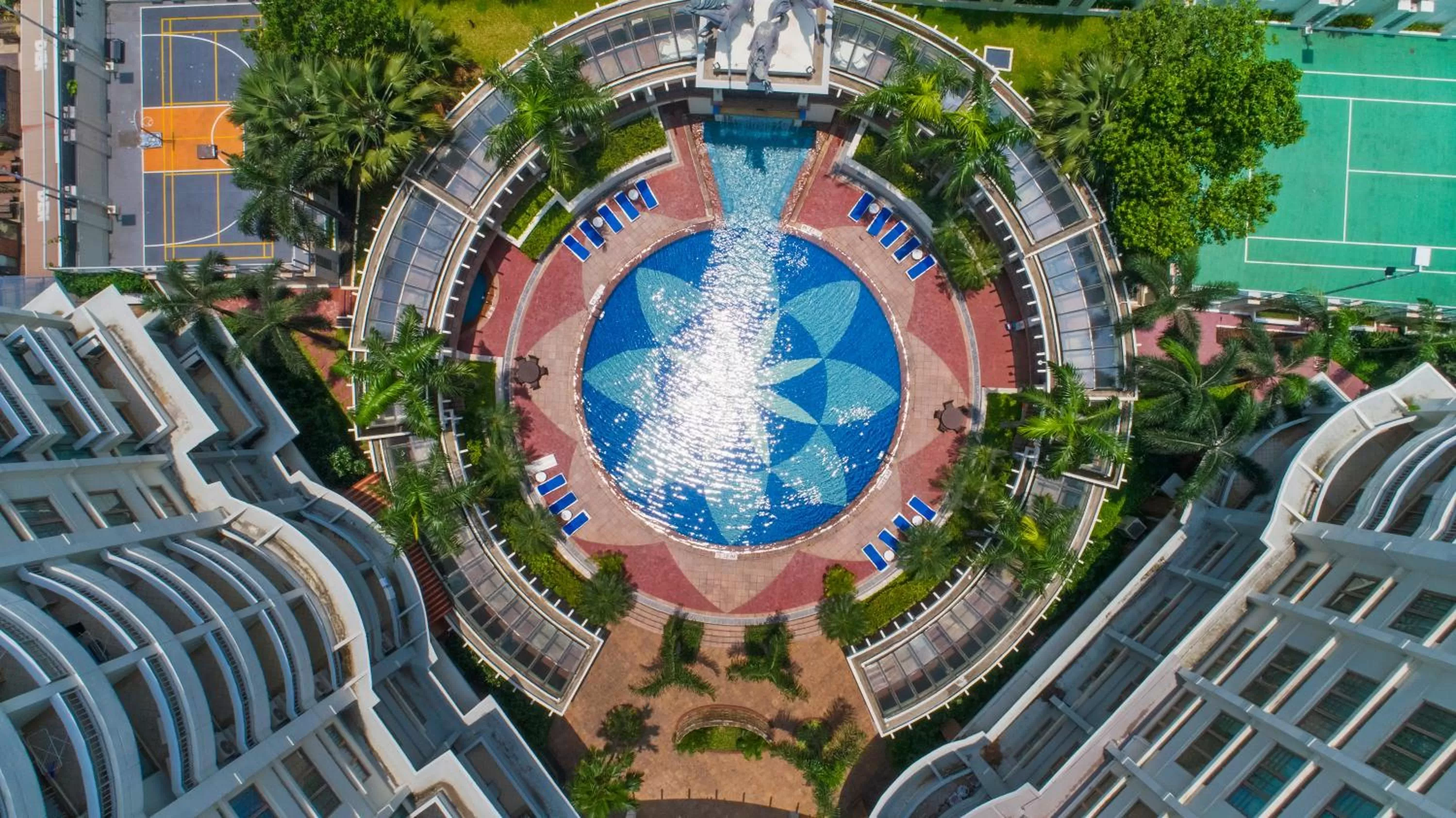 Bird's eye view in Somerset Grand Citra Jakarta