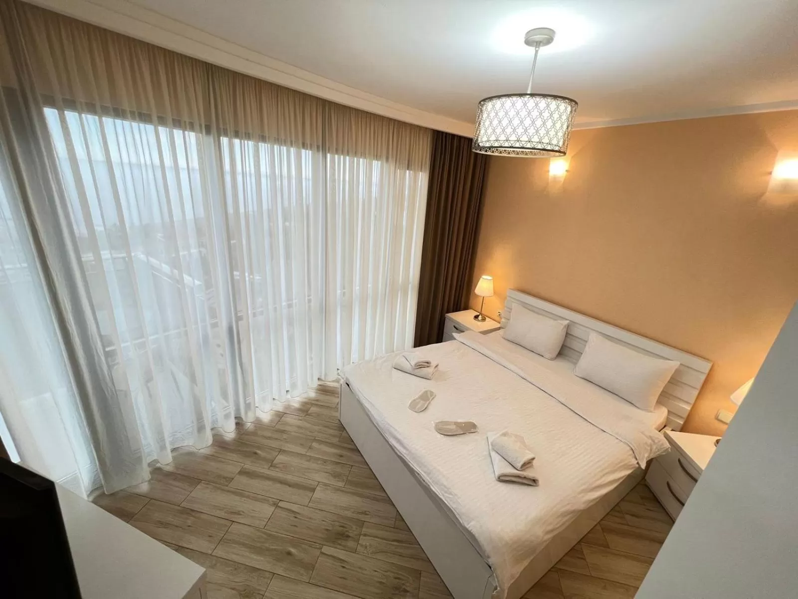 Bed in Aparthotel Holiday Lux Batumi