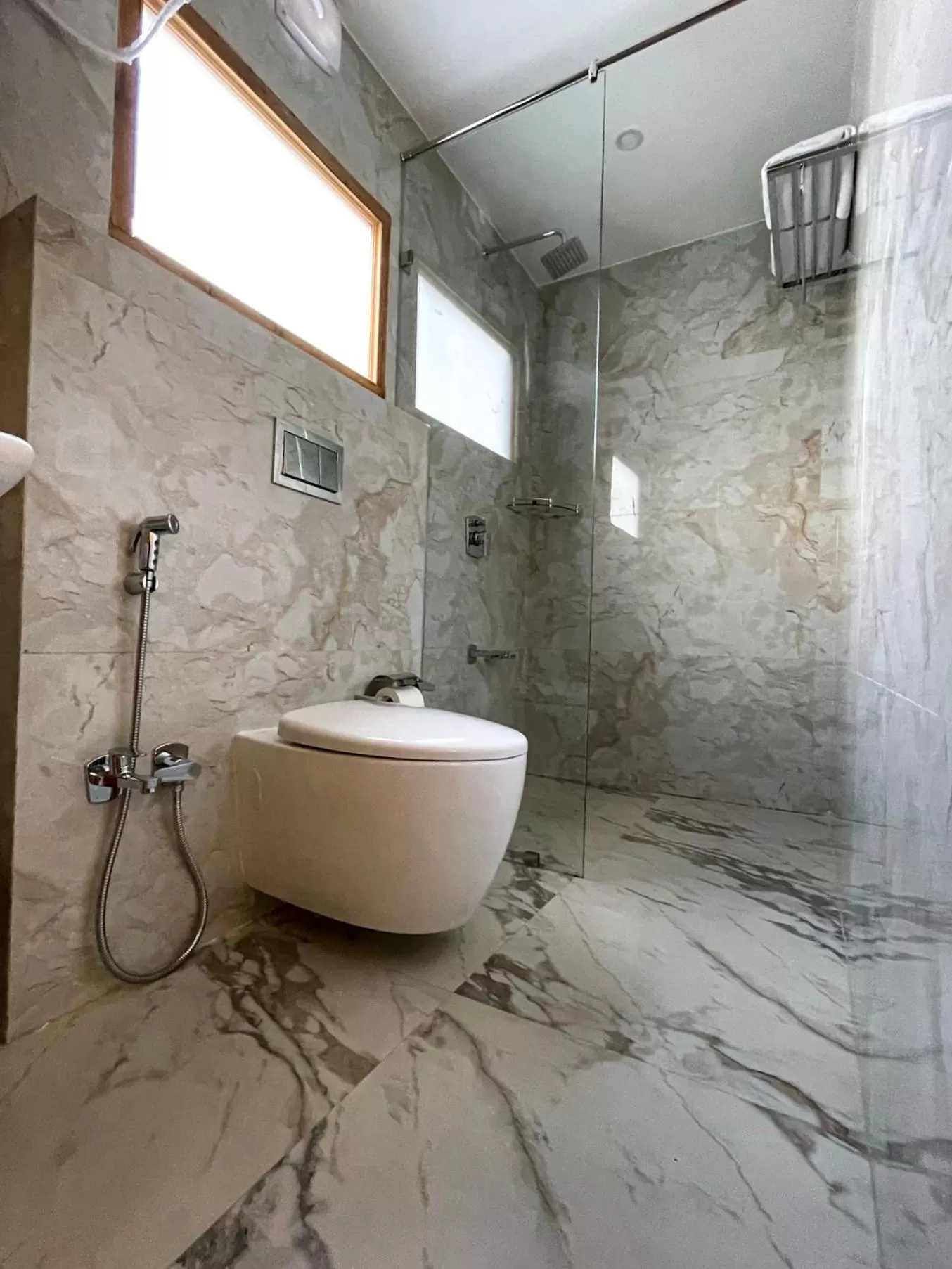 Shower in The Wild Yak