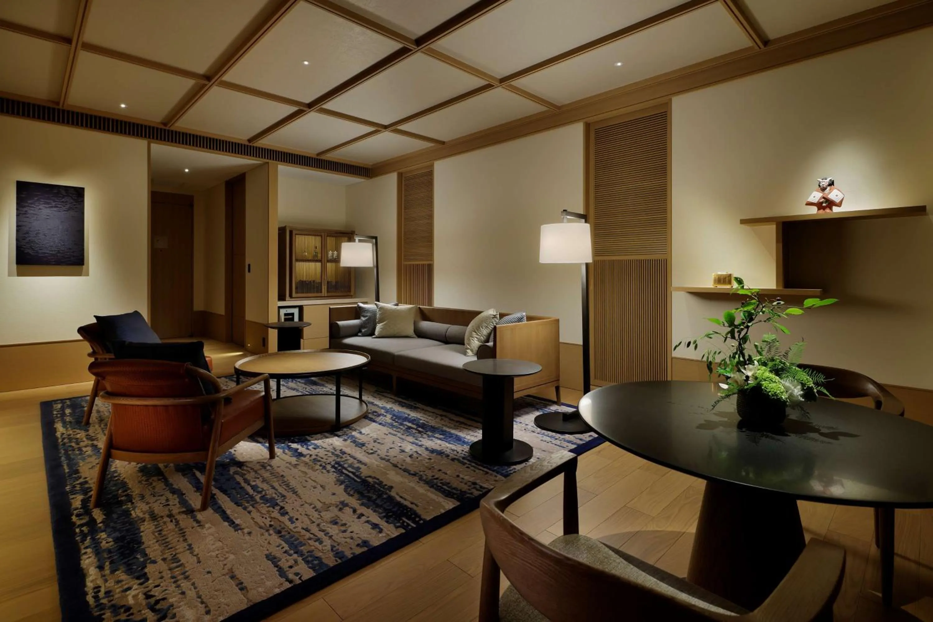 Living room in ROKU KYOTO, LXR Hotels & Resorts by Hilton
