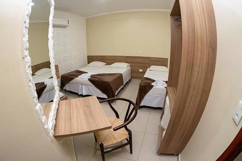 Bed in Aeroporto Plaza Hotel