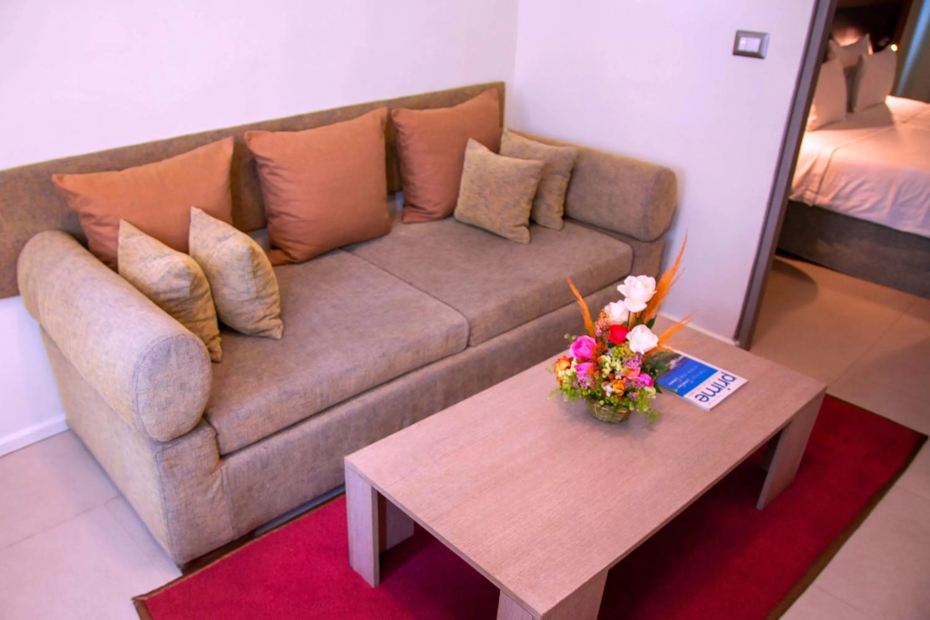 Bed in Hotel La Villette