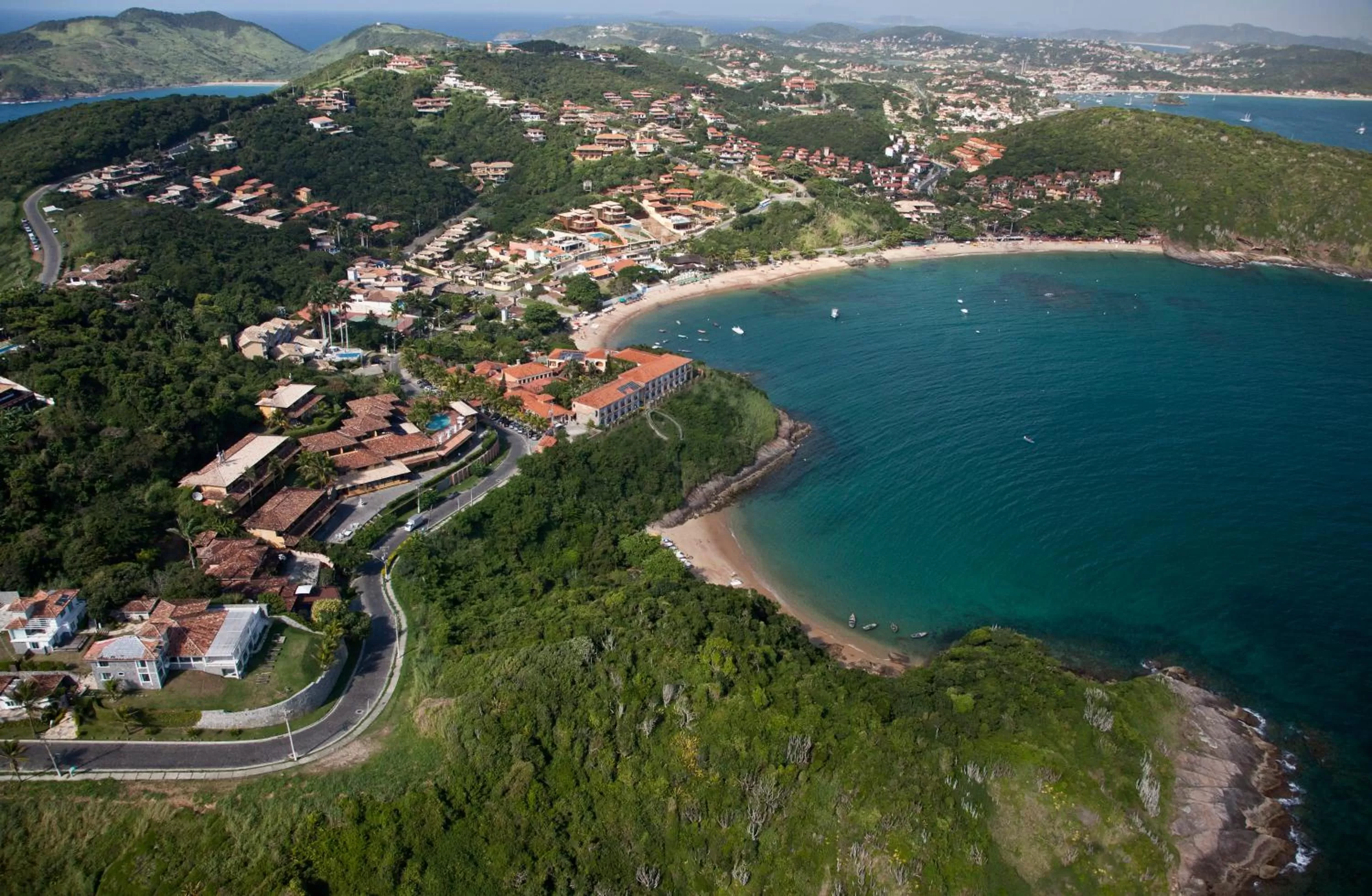 Bird's eye view in Colonna Park Hotel