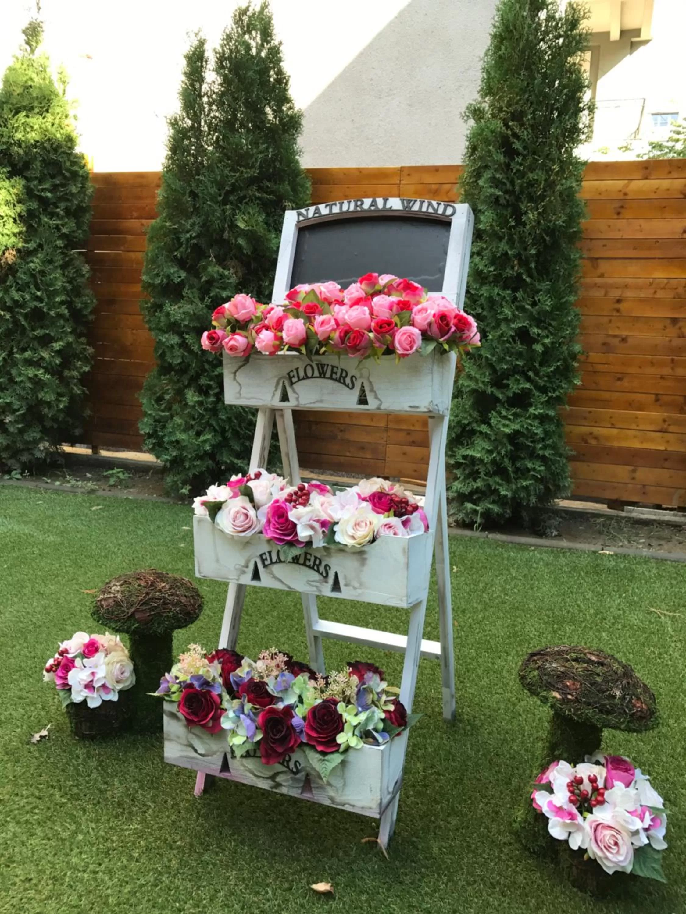 Decorative detail in Villa Nina Hotel & Lounge bar