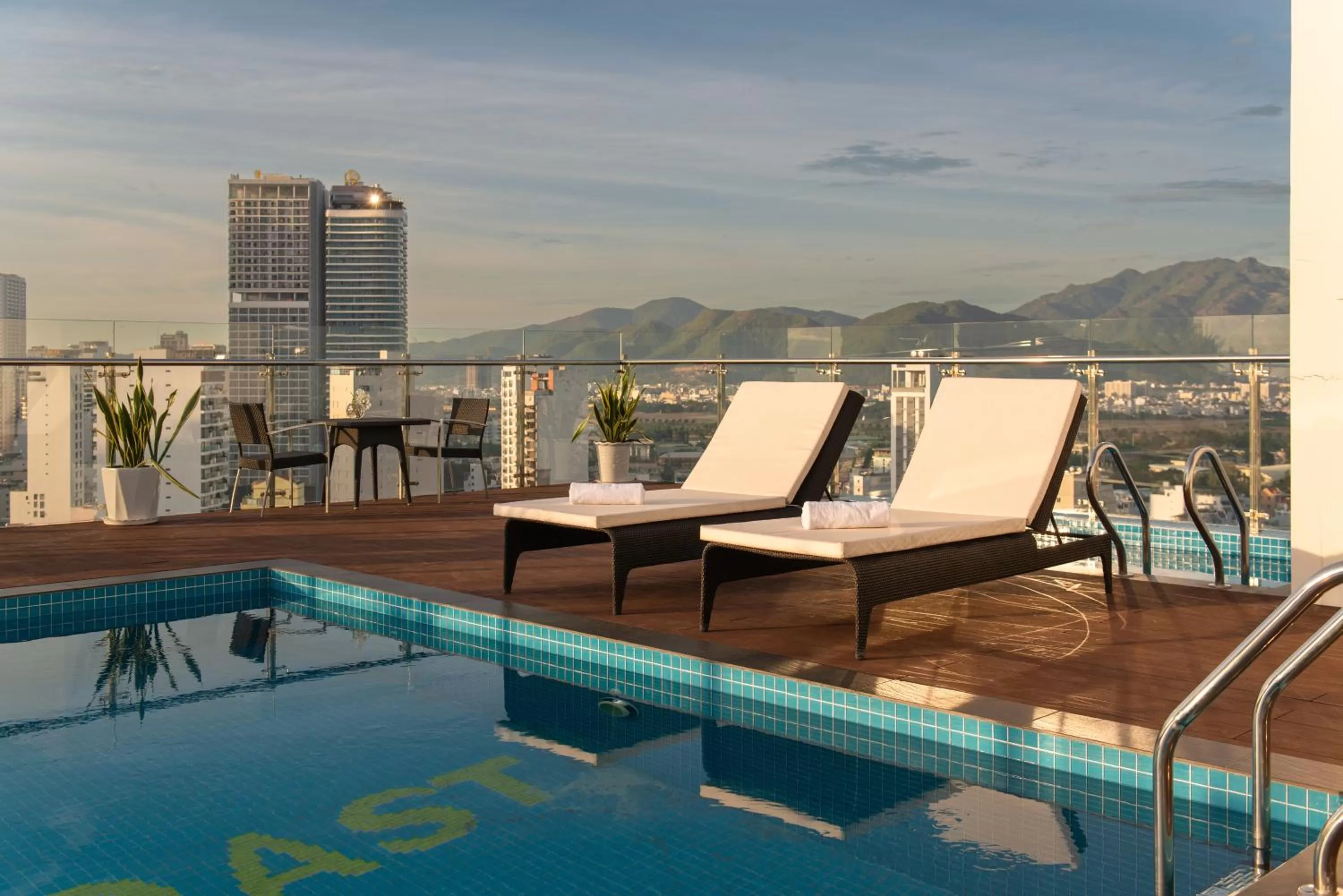 Swimming pool in The Gold Coast Hotel Nha Trang
