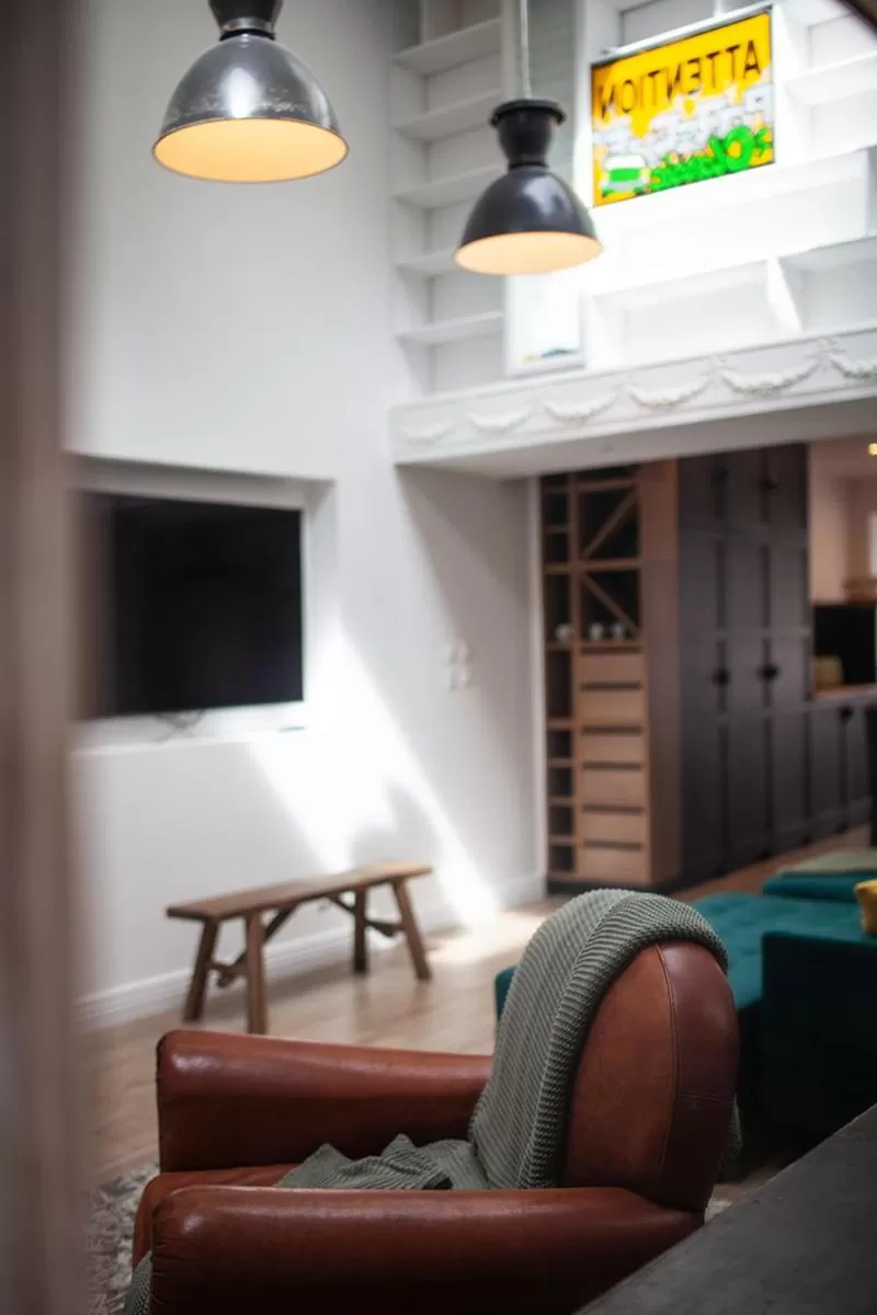 Communal lounge/ TV room in Bienvenue Chez Nous