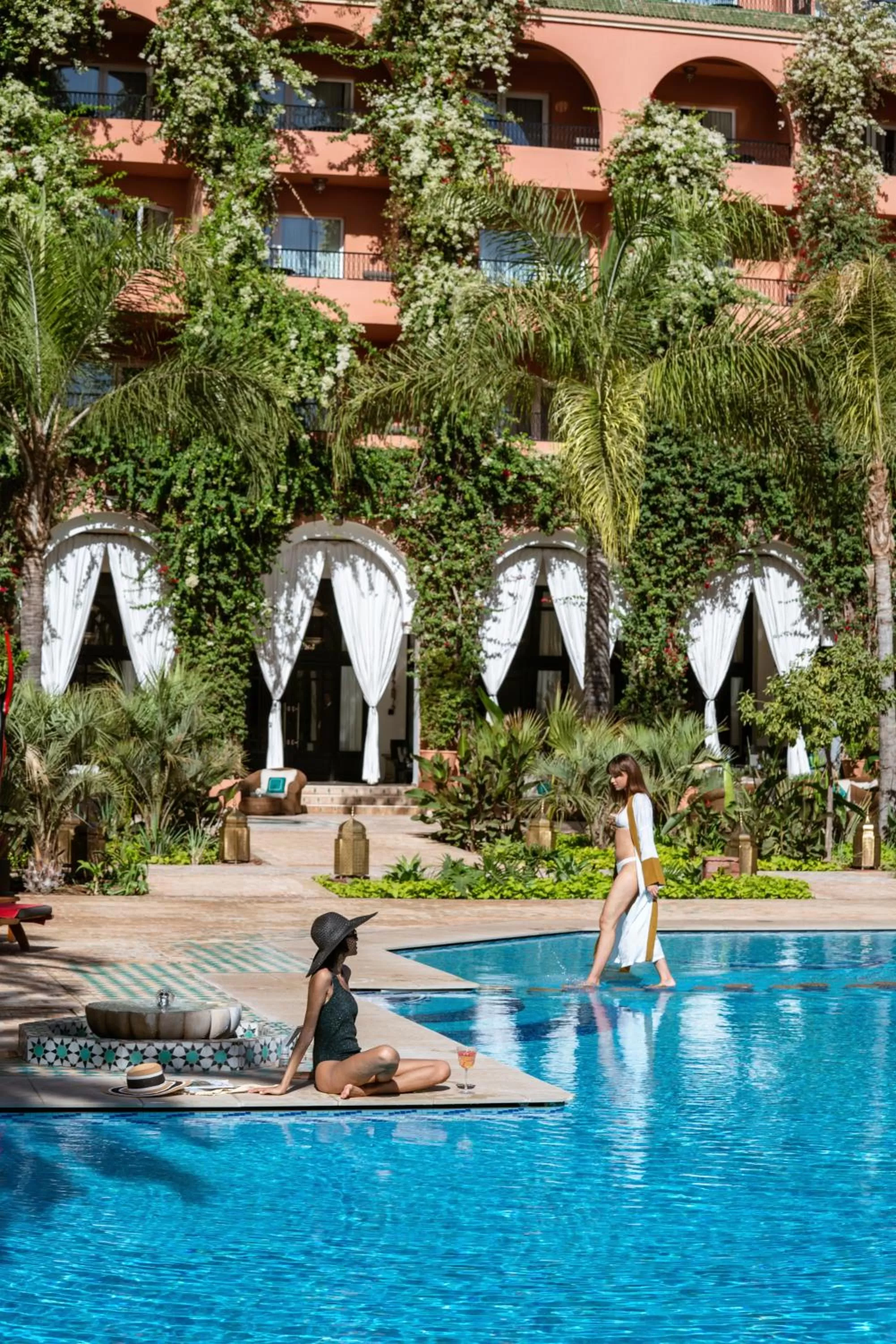 Swimming pool in Sofitel Marrakech Lounge and Spa