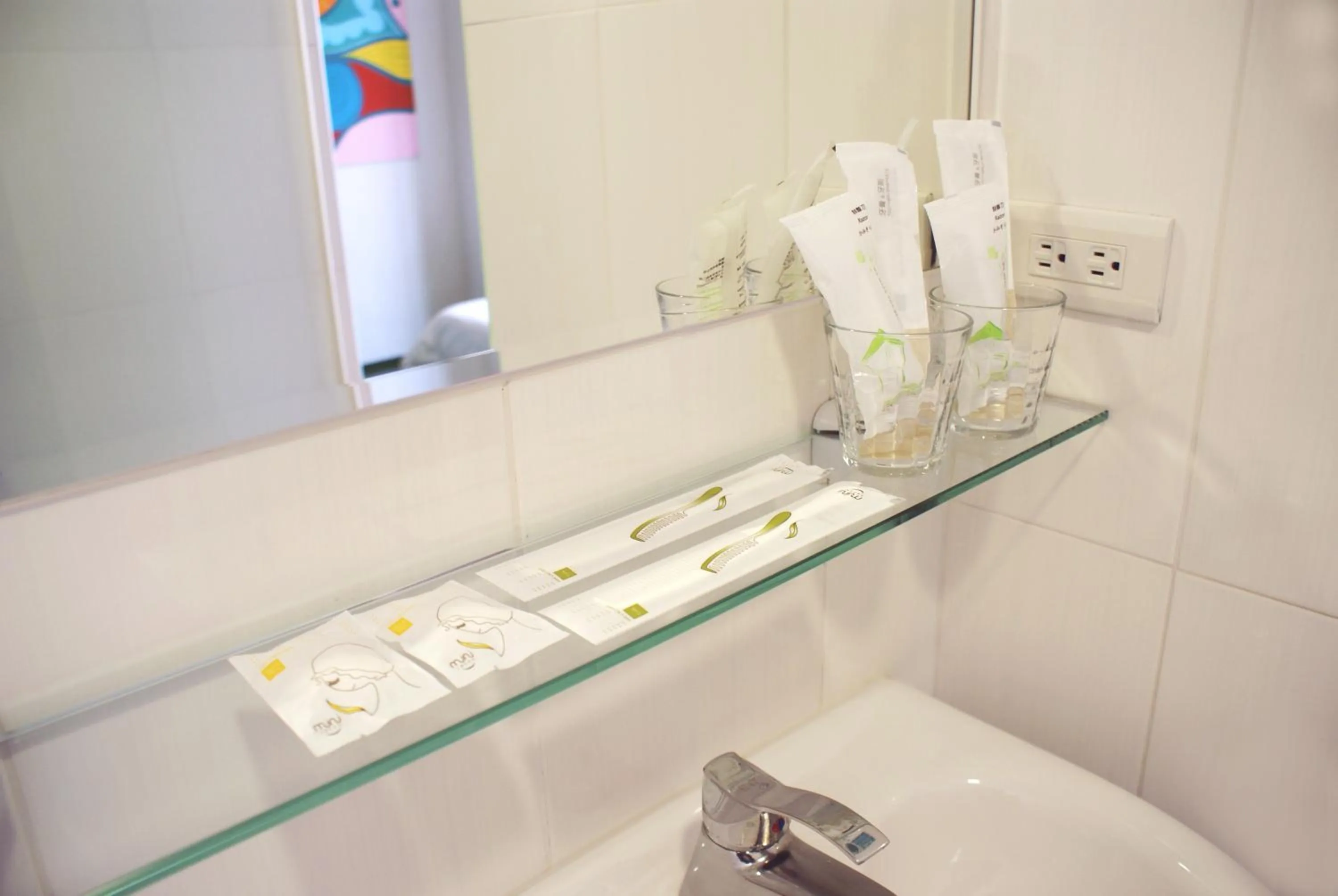 Decorative detail in Uno Backpackers Inn