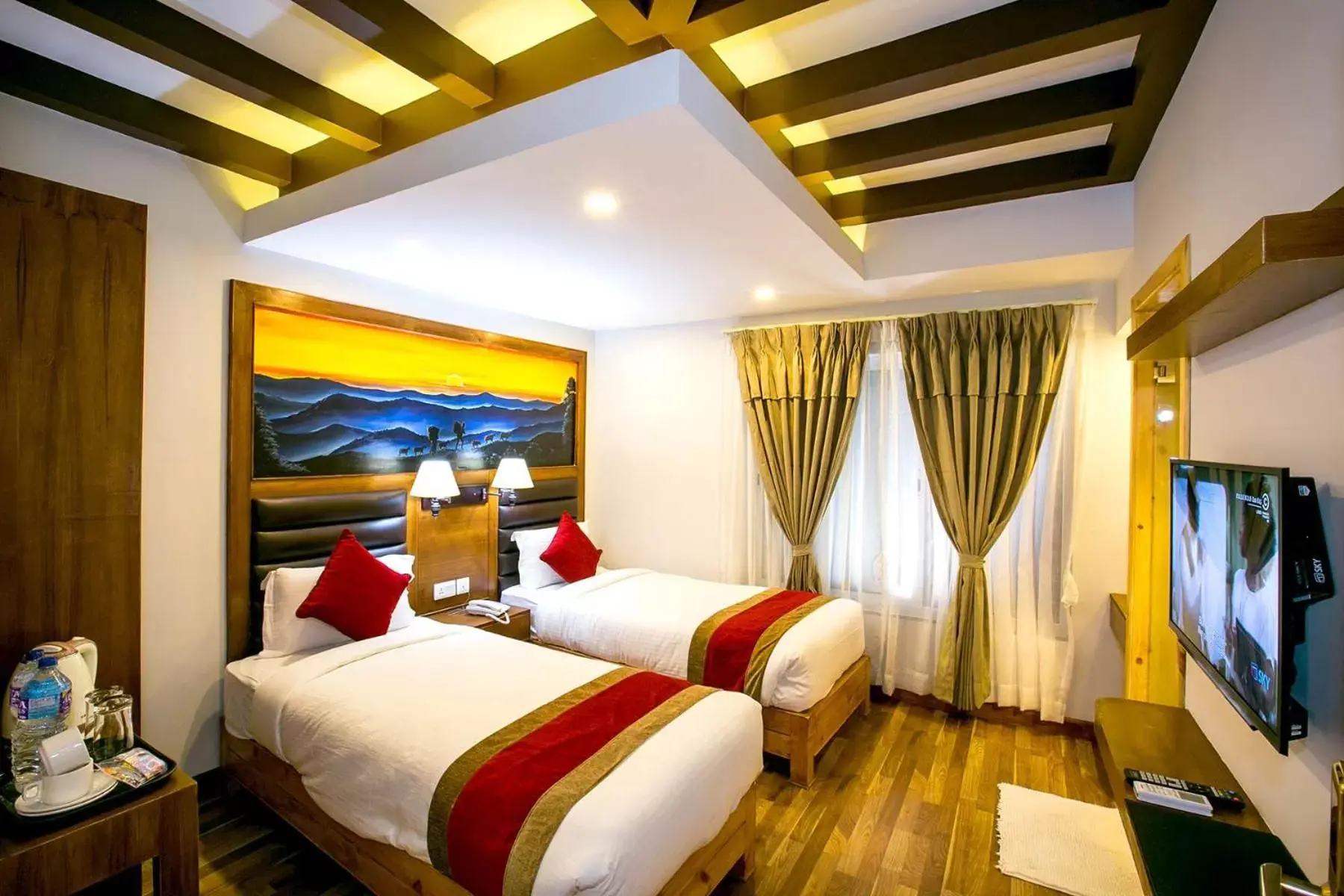 Double or Twin Room in Beautiful Kathmandu Hotel Double or Twin Room in Beautiful Kathmandu Hotel