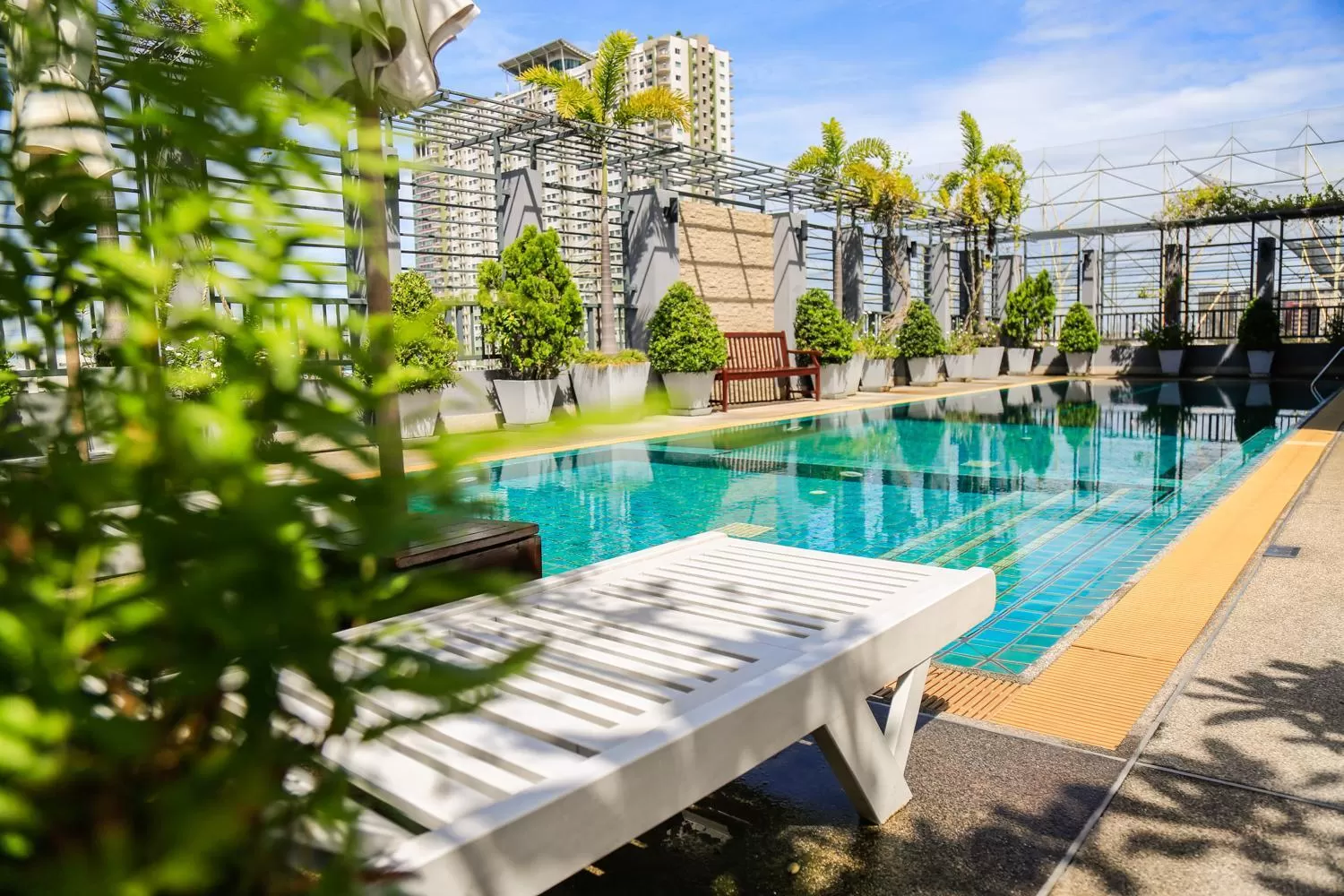 Swimming pool in Northgate Ratchayothin