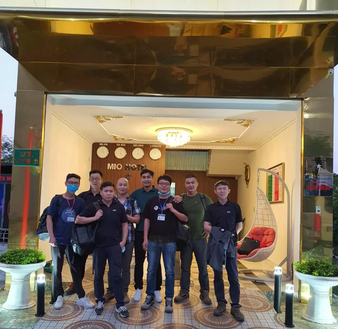 Facade/entrance in Mio Hotel