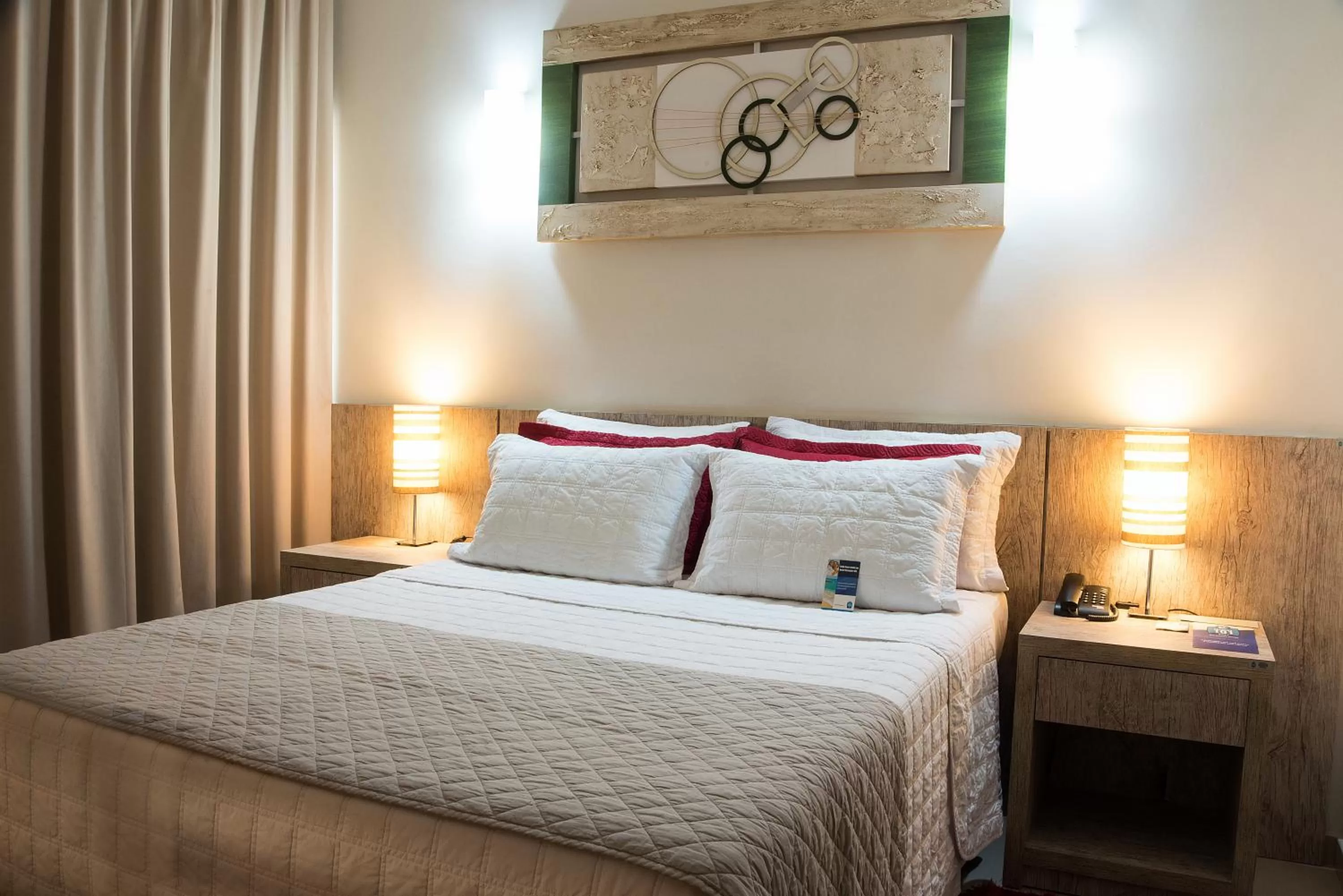 Bed in Hotel Estação 101 - Itajaí