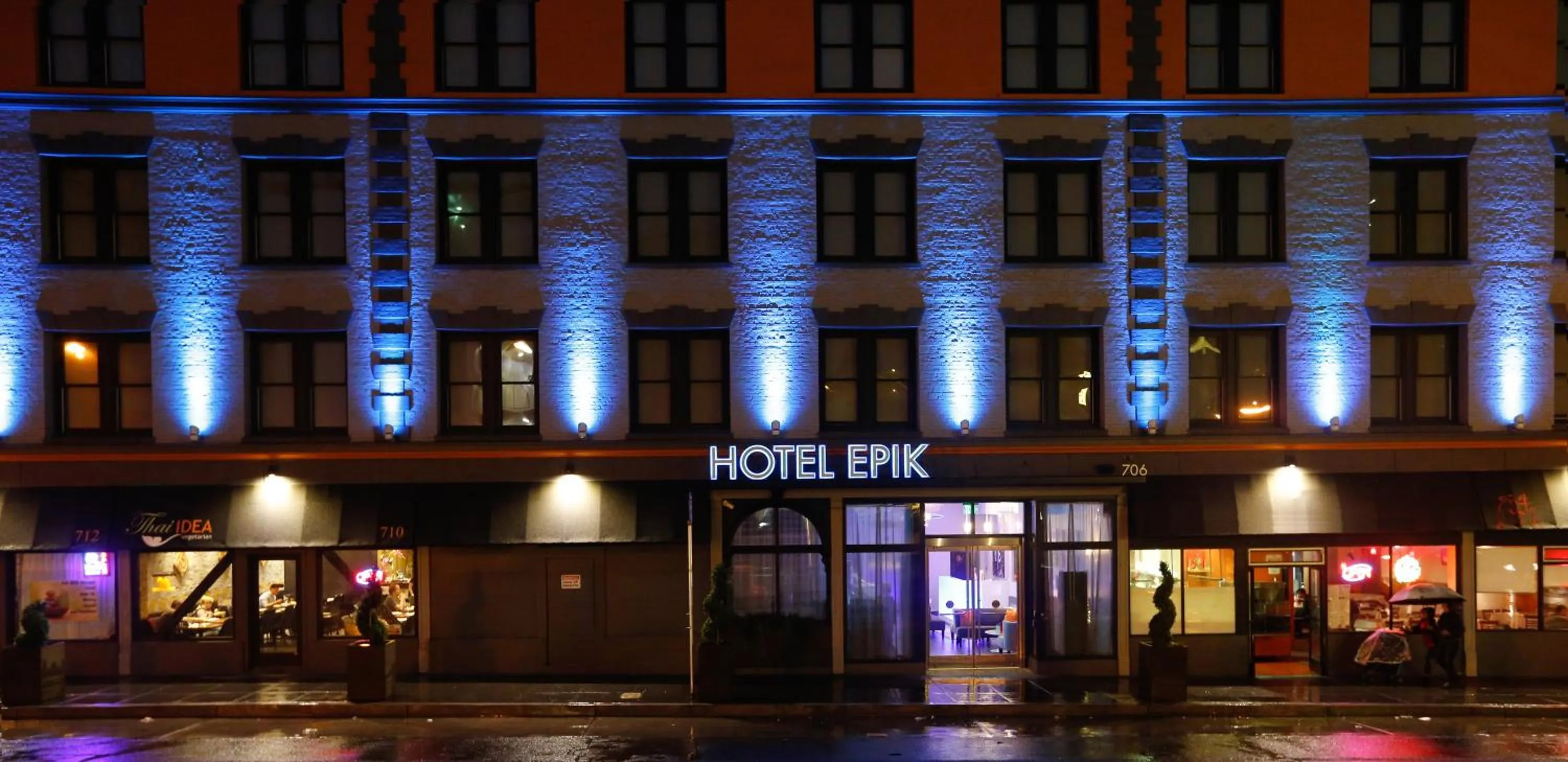 Facade/entrance in Hotel EPIK