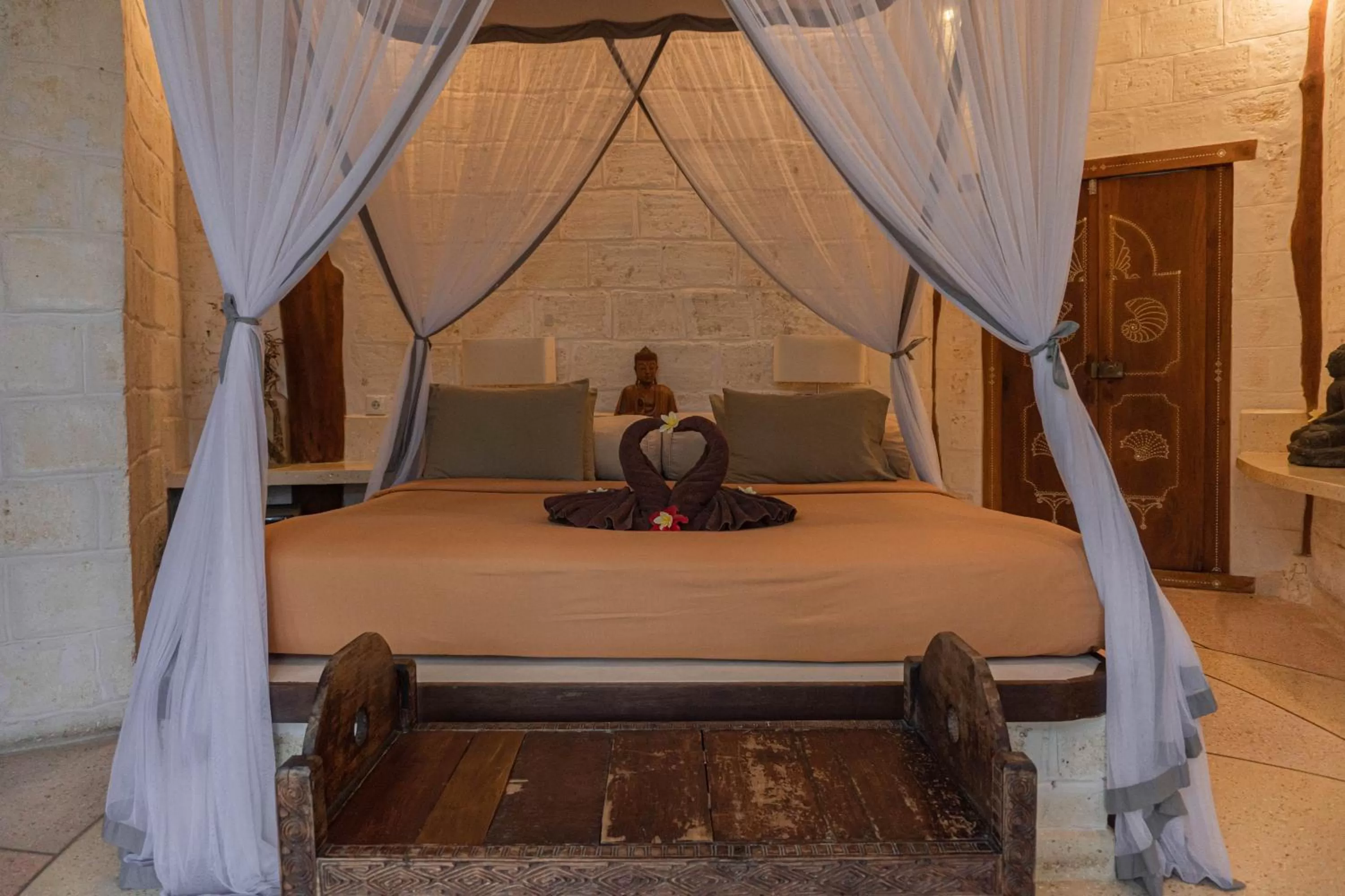 Bedroom, Bed in La Joya Balangan Resort