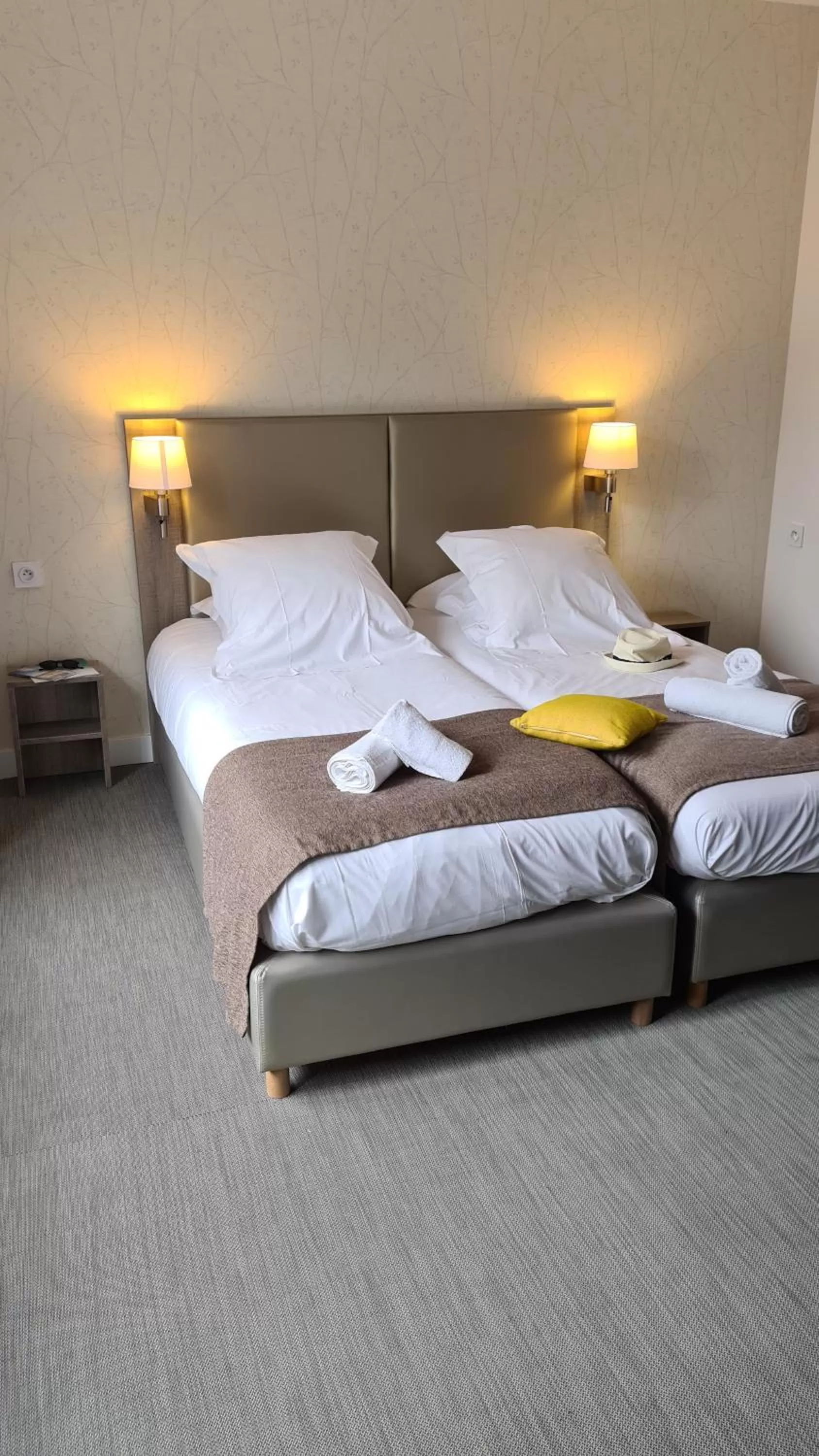 Bed in Villa Bettina