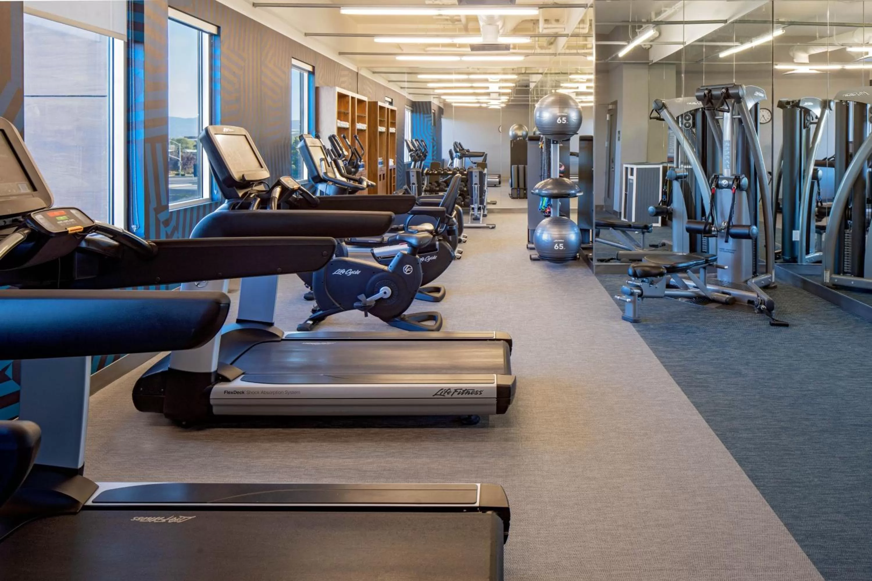 Fitness centre/facilities in Aloft Santa Clara - San Jose North