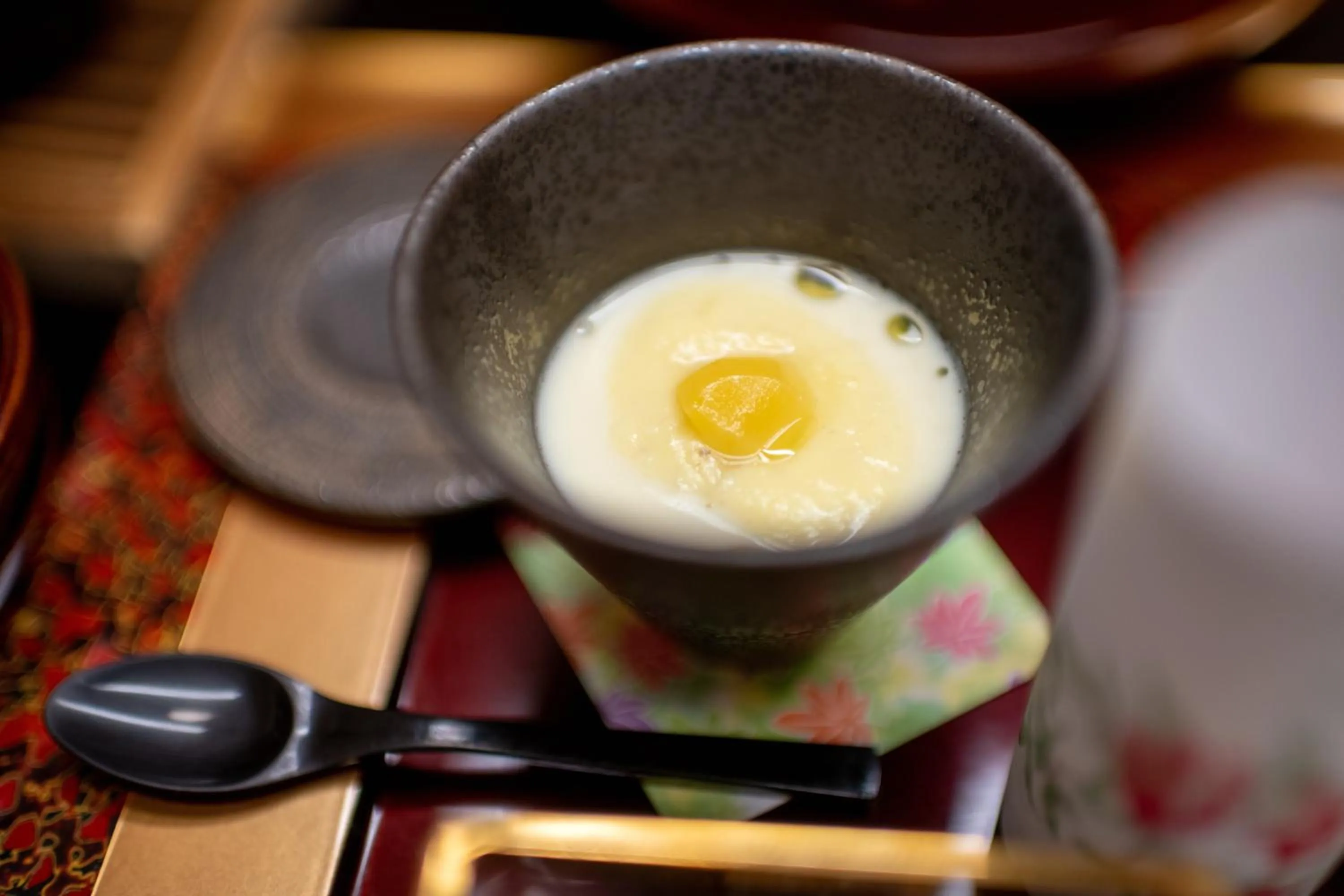 Food and drinks in Hohoemino Kuyufu Tsuruya