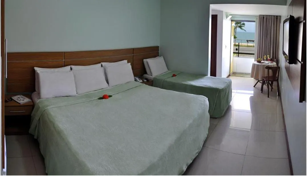 Photo of the whole room, Bed in Sunshine Praia Hotel