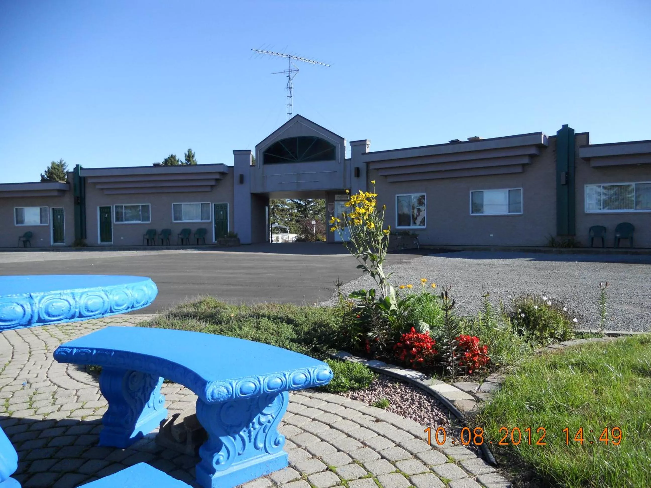 Balcony/Terrace in Motel Normandie
