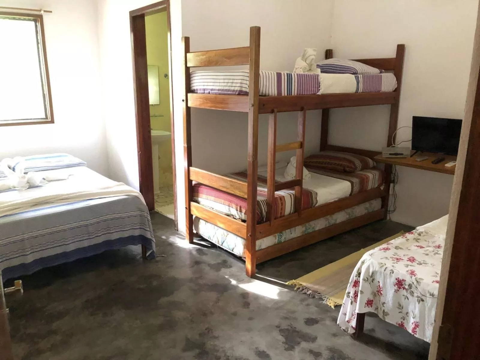 Bed in Pousada Aba da Serra