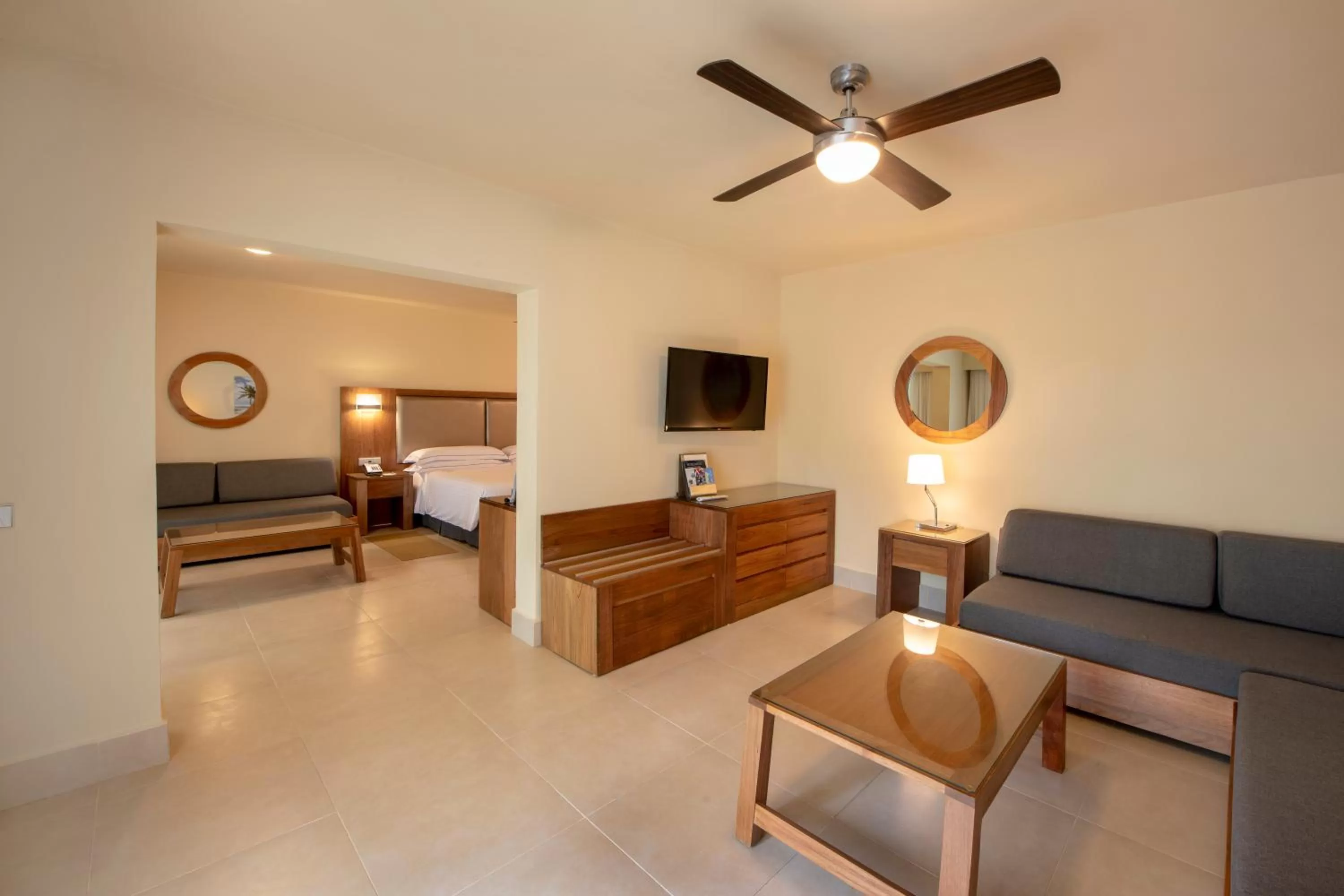 Decorative detail, Bed in Occidental Punta Cana - All Inclusive