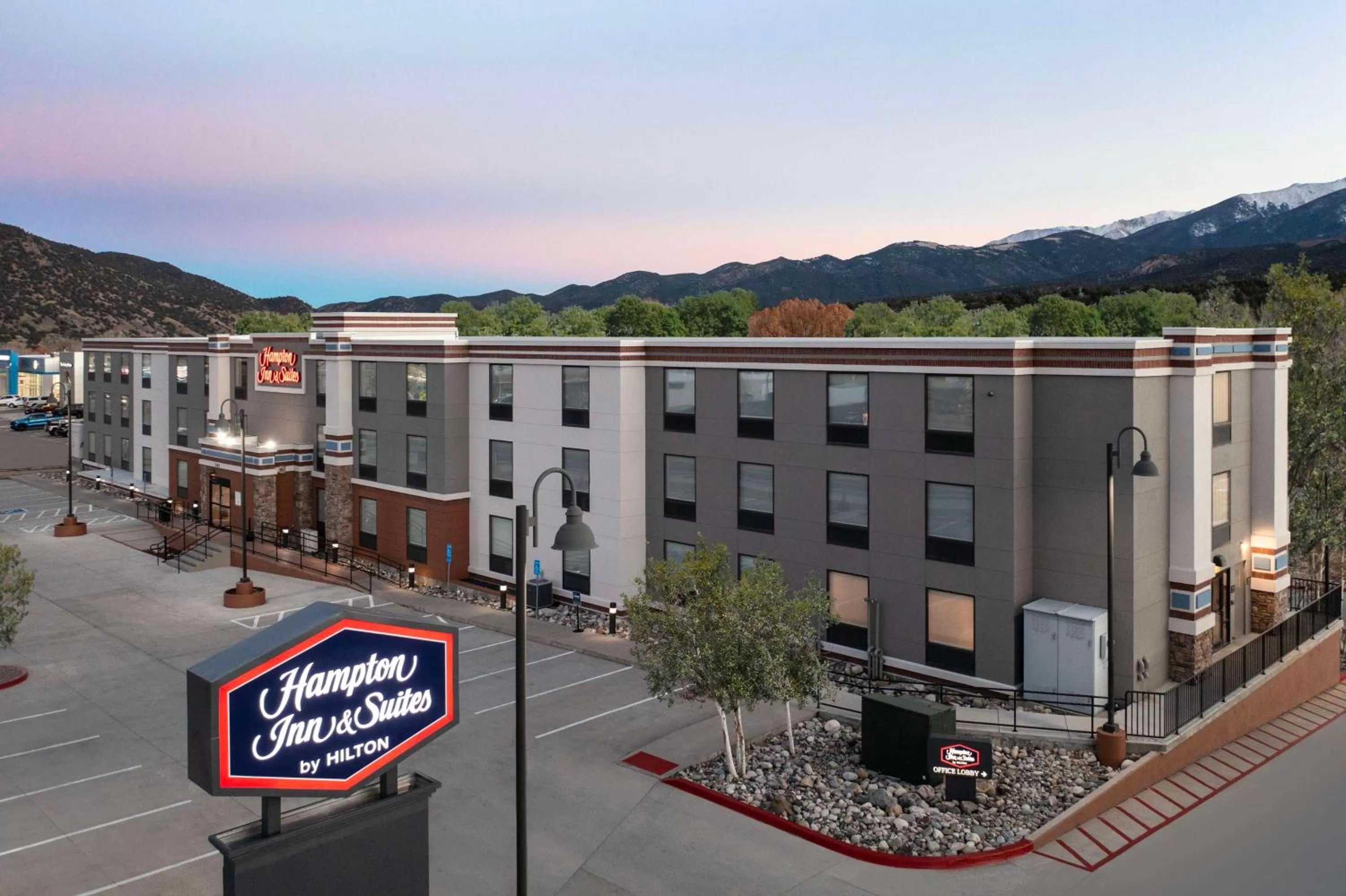 Property building in Hampton Inn & Suites Salida, CO