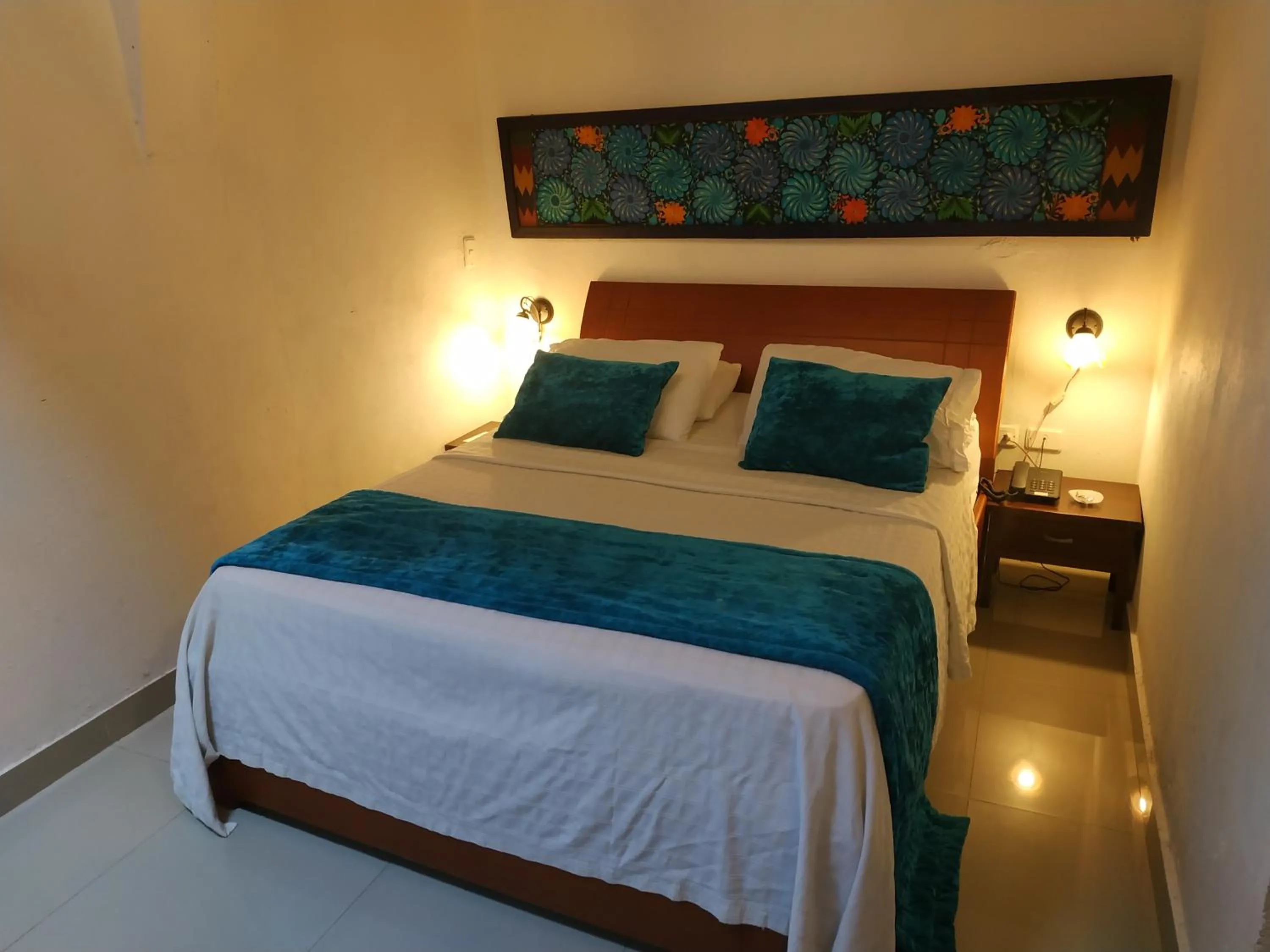 Bed in Casa India Catalina