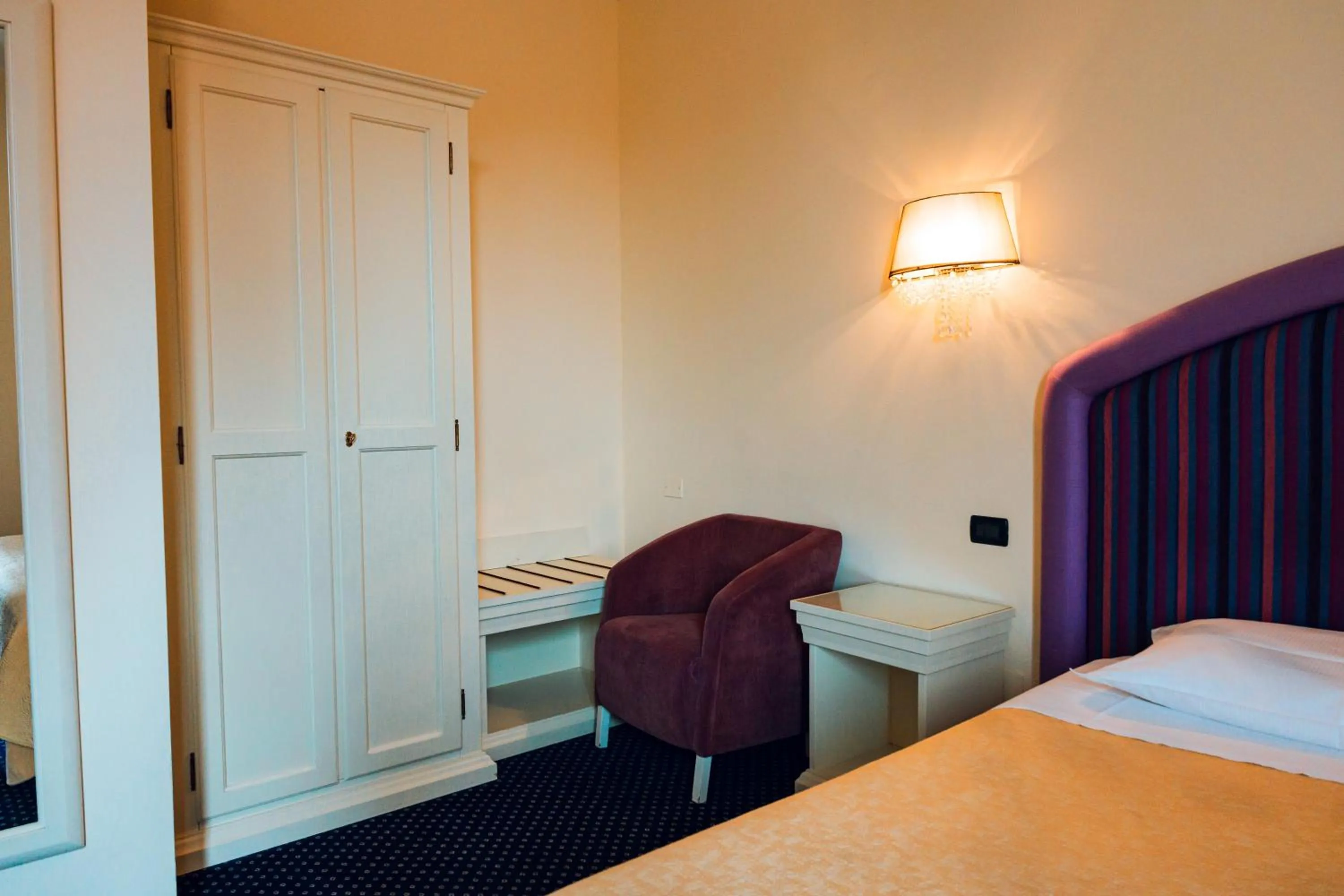 Bed in Panoramic Rooms Torre della Vittoria