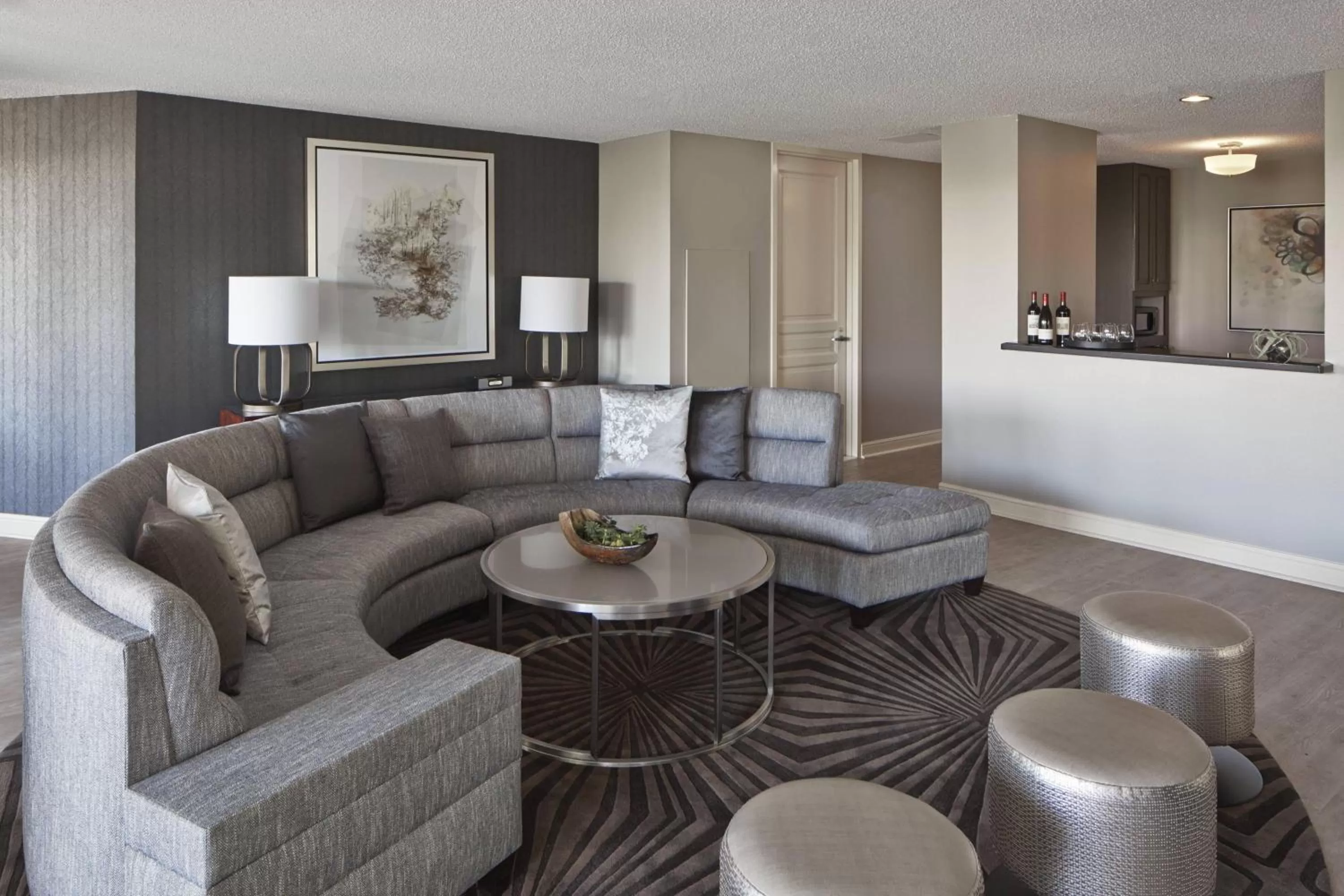 Living room in Dallas/Plano Marriott at Legacy Town Center