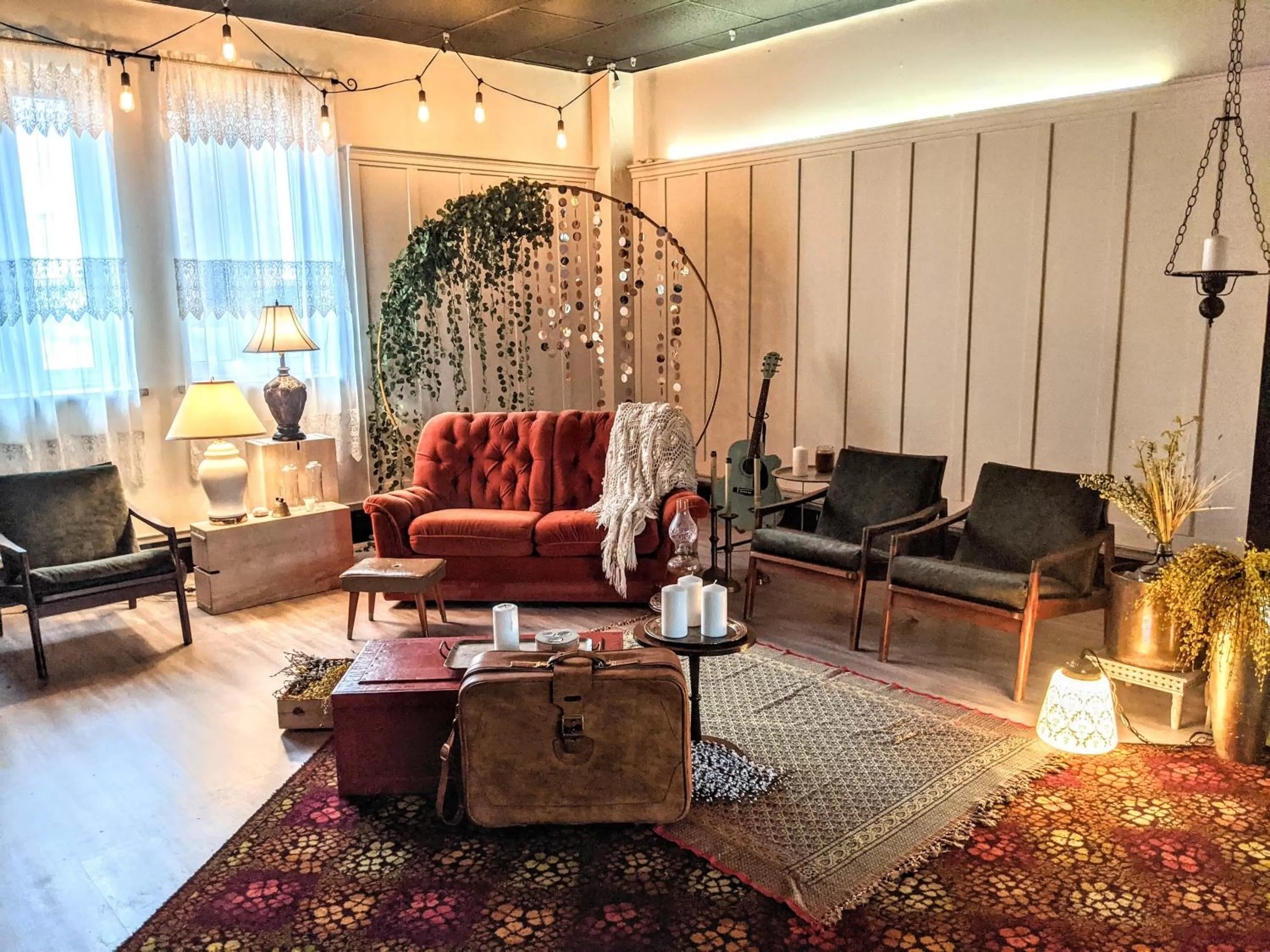 Living room in Maison Zacharie