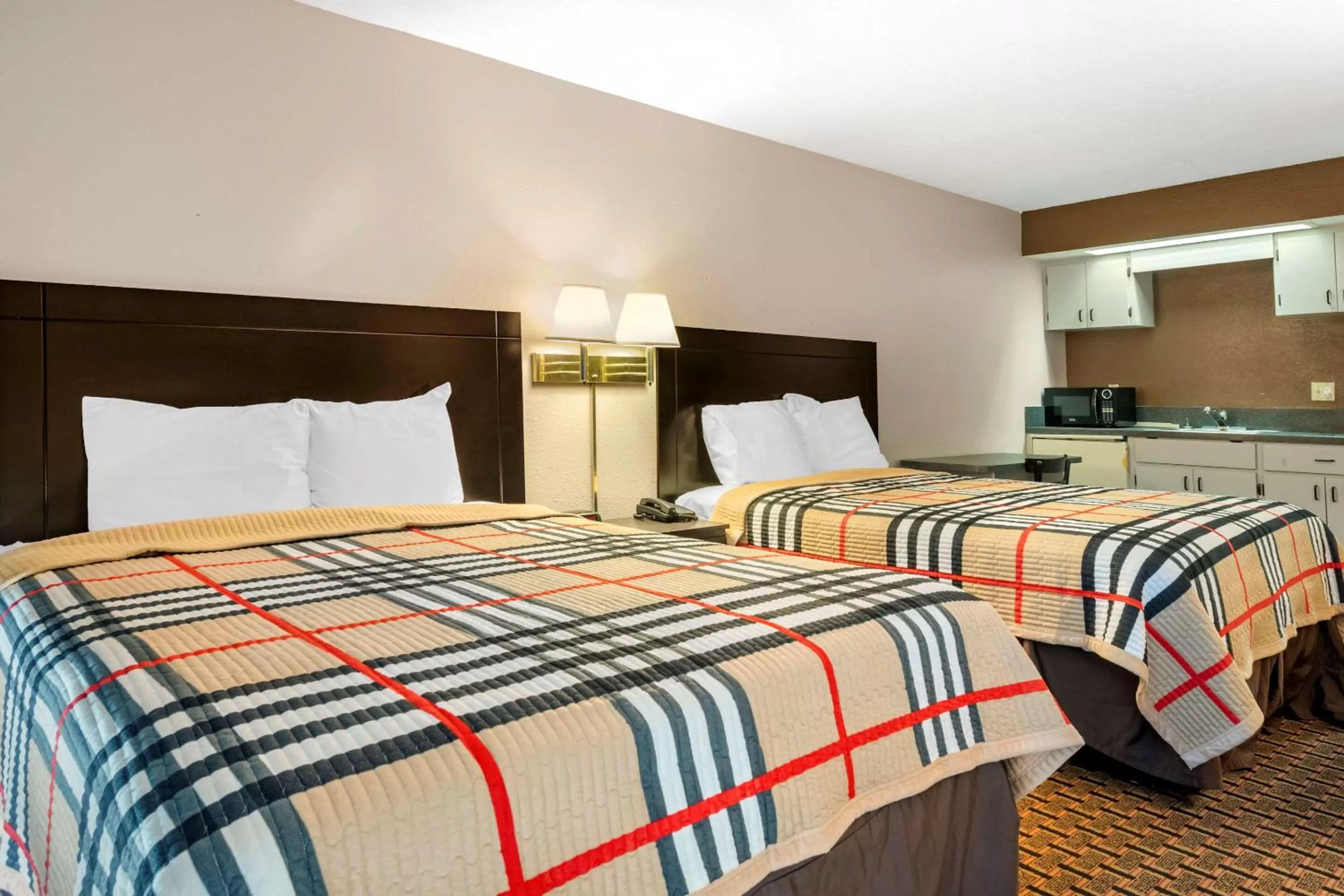 Photo of the whole room, Bed in Rodeway Inn New Port Richey