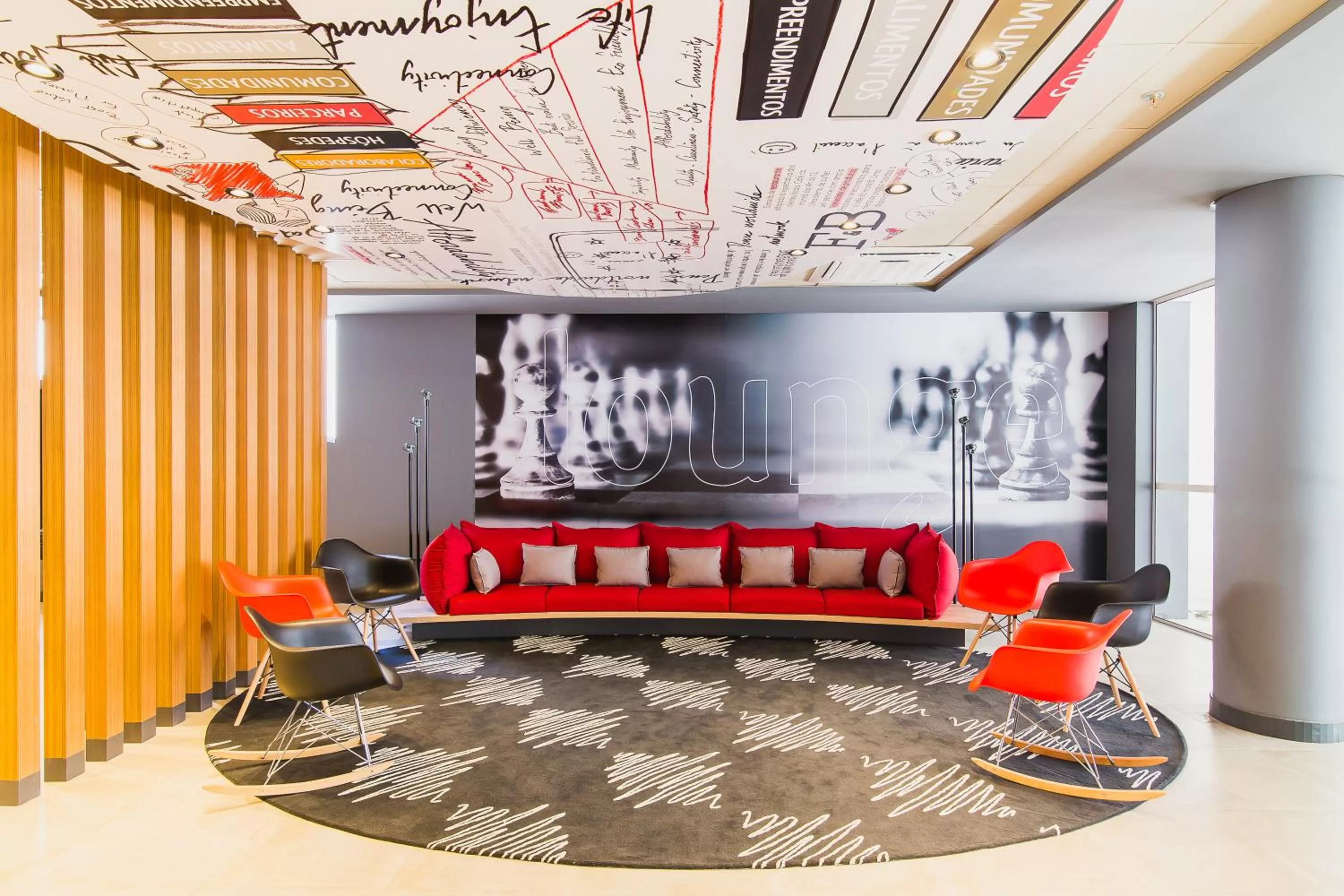 Living room in ibis Erechim