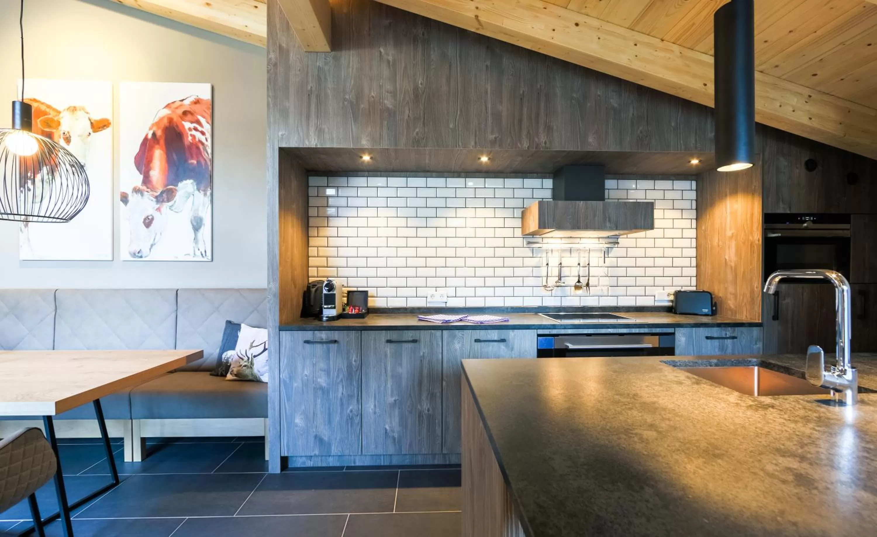 Kitchen or kitchenette in AvenidA Panorama Suites