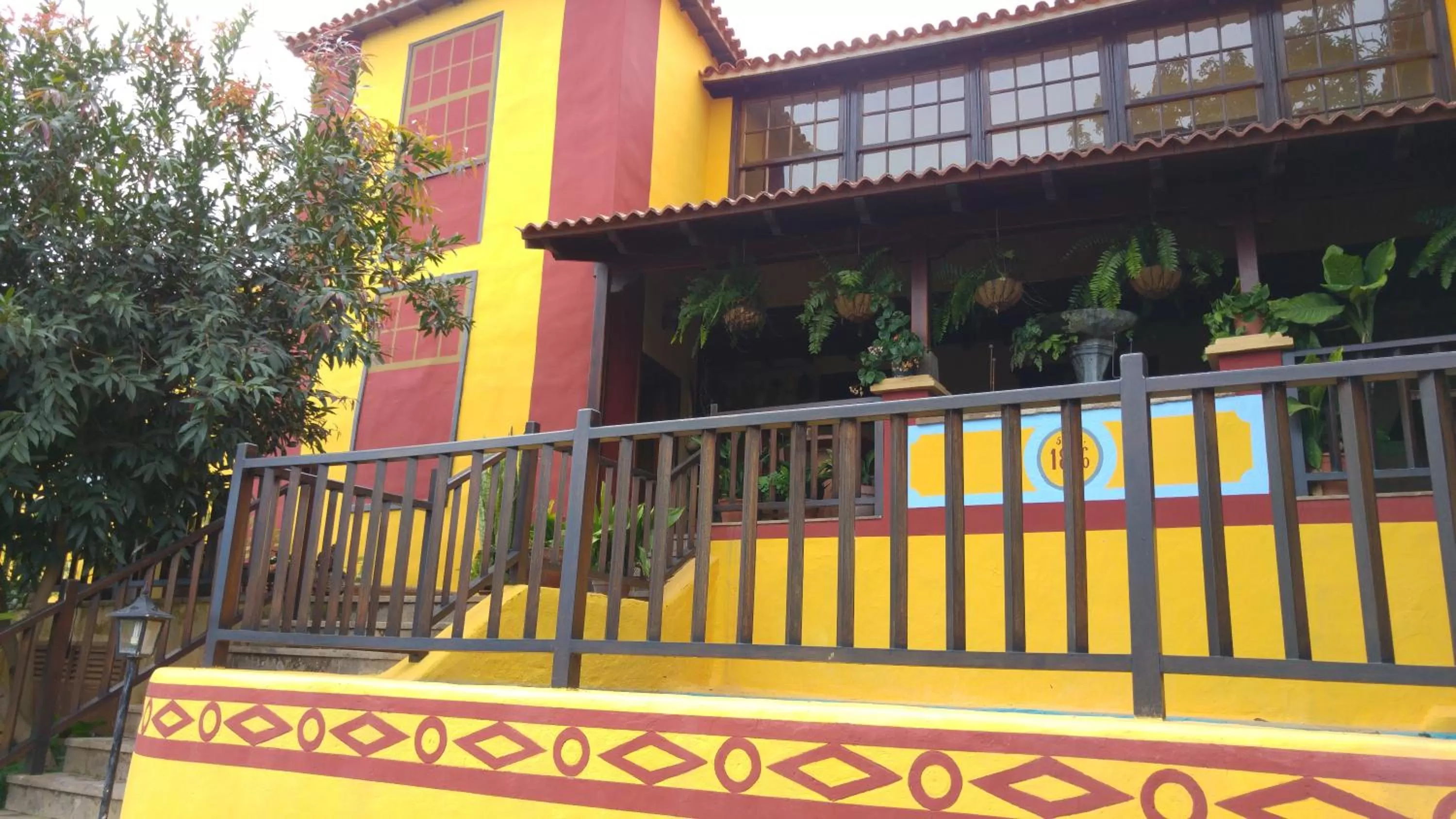 Property building in Hotel Rural La Raya 1866