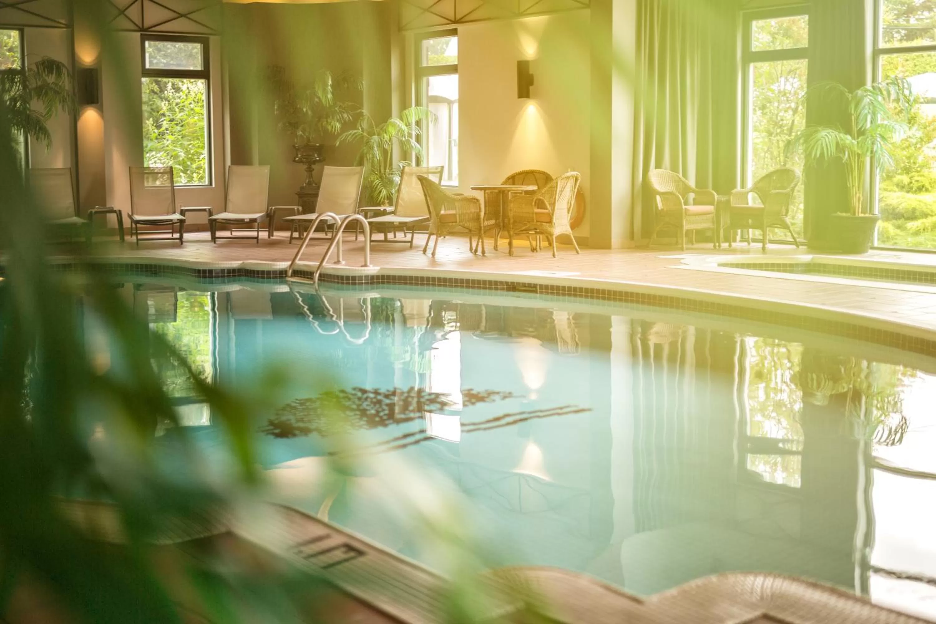 Fitness centre/facilities in Auberge Godefroy