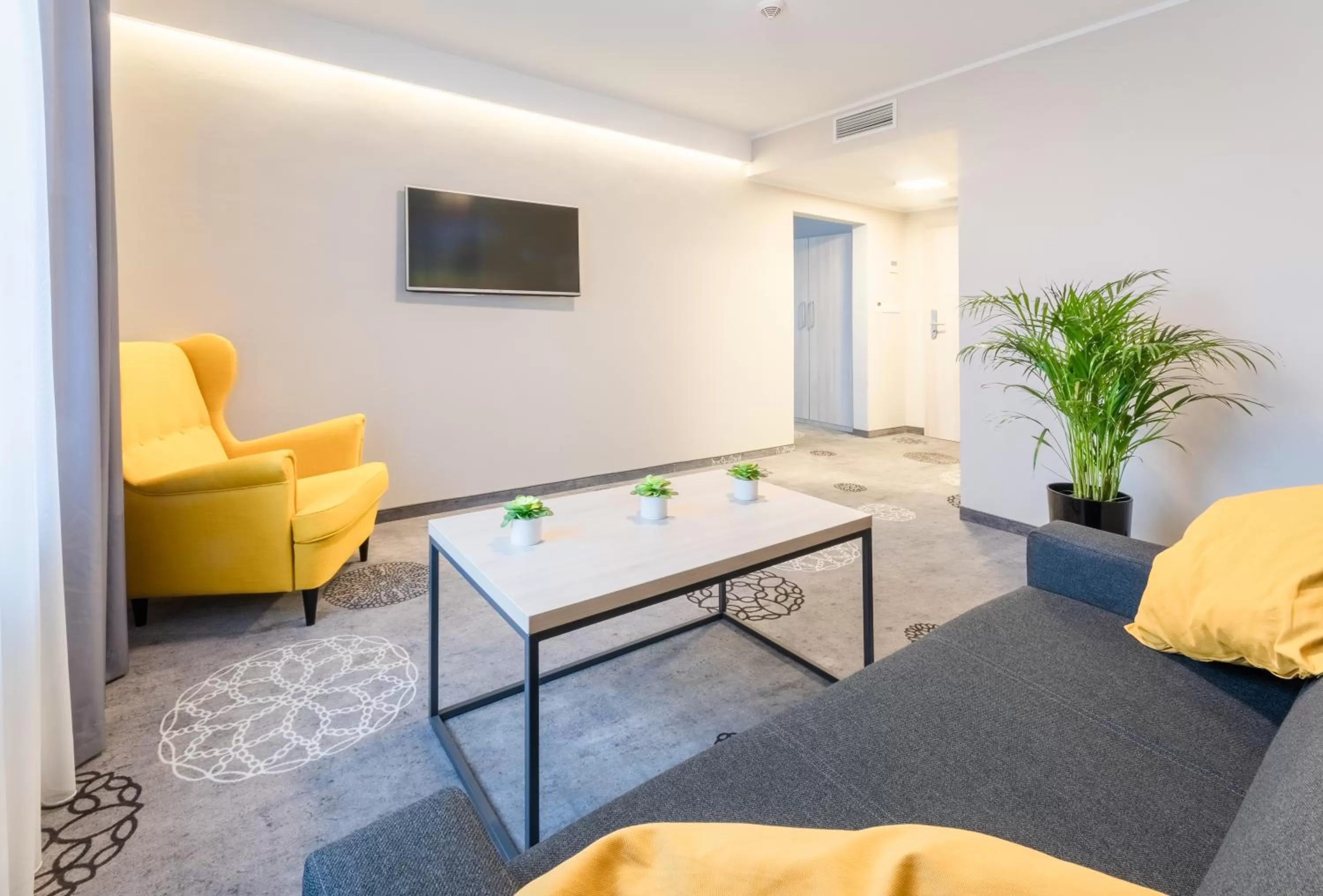 Seating area in Hotel Lantier & Swimming Pool Zone