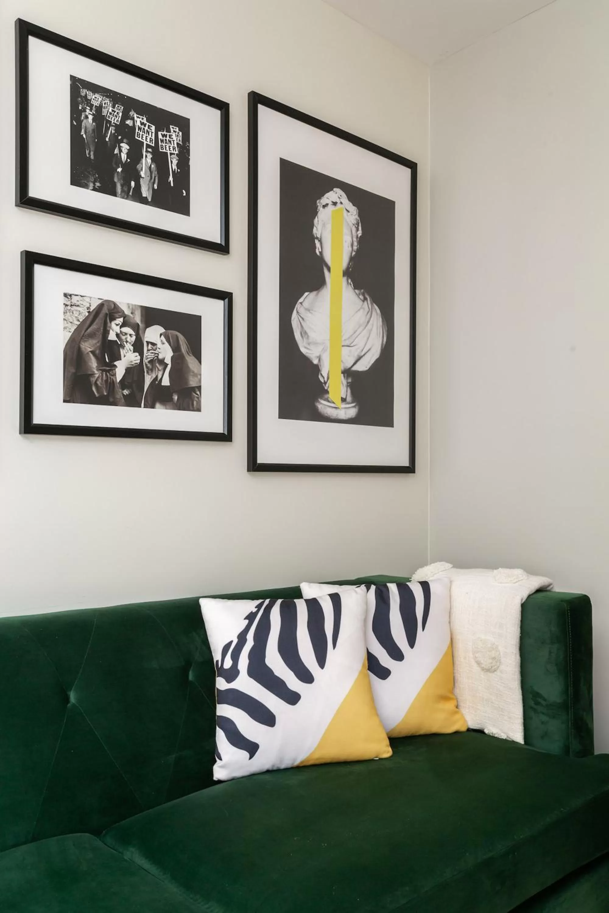 Living room in Kasa Edison House South End Dilworth Charlotte