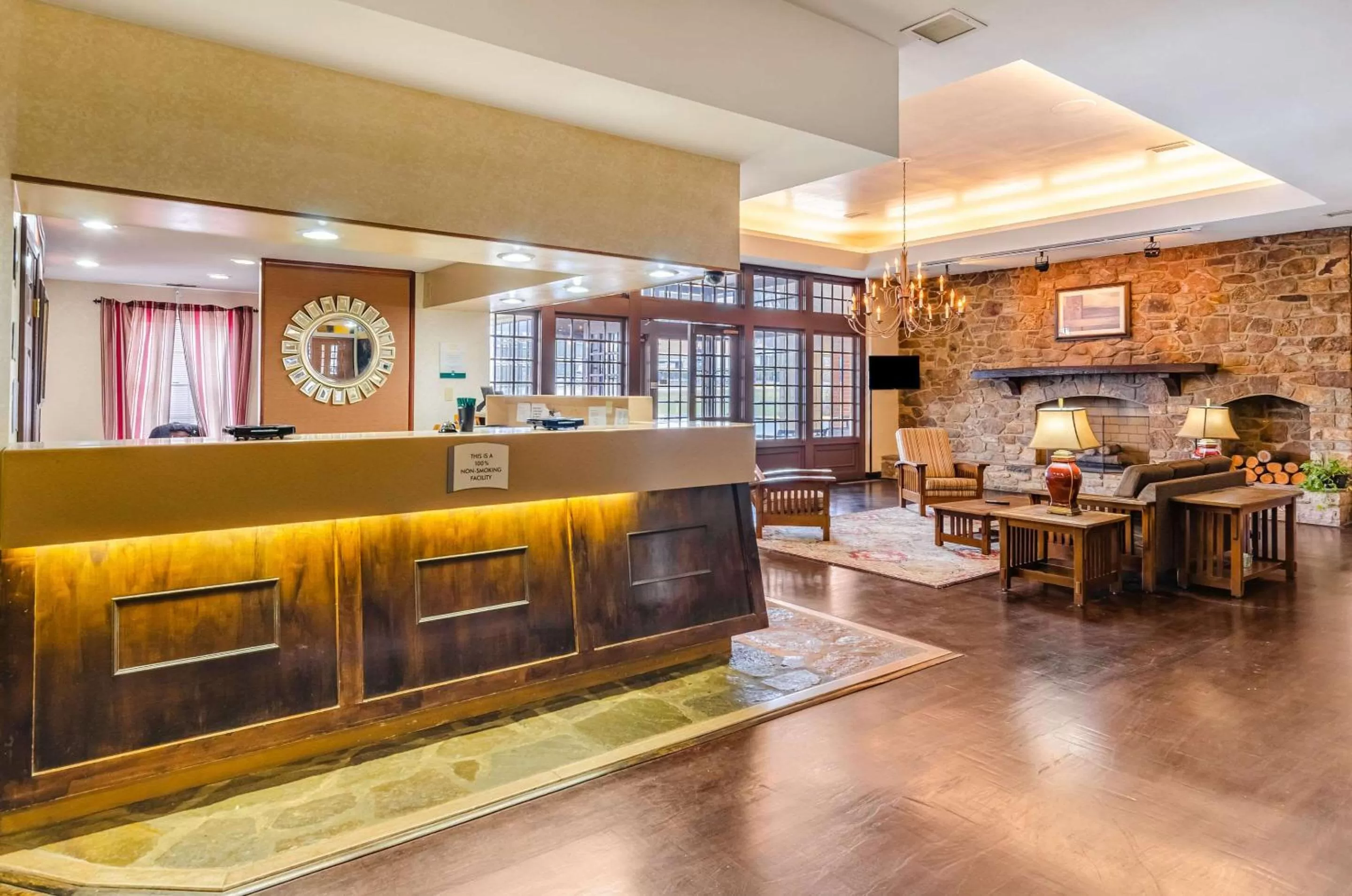 Lobby or reception in Quality Inn Radford-West Blacksburg I-81