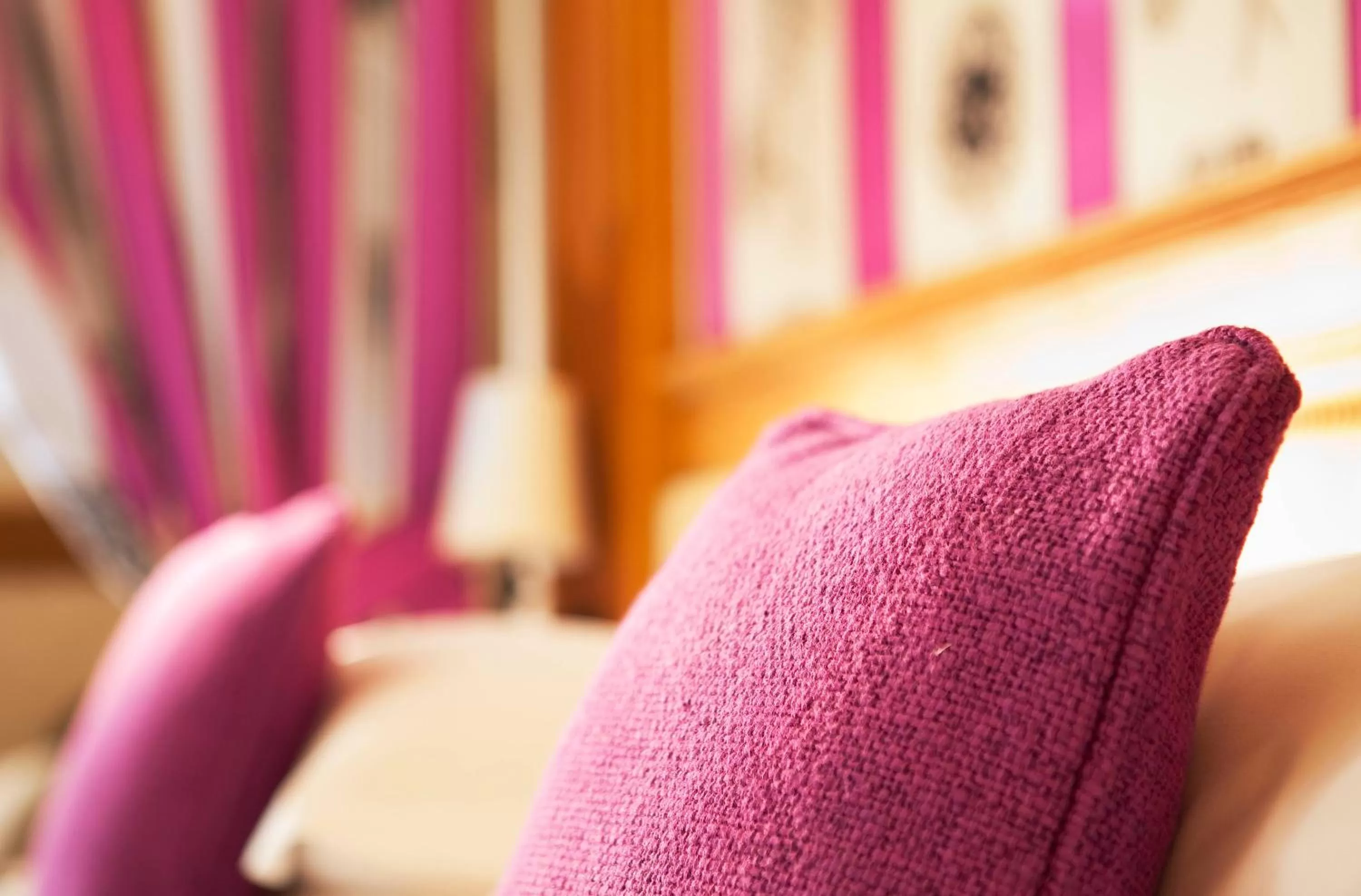 Decorative detail, Bed in La Perle Saint Germain des Prés